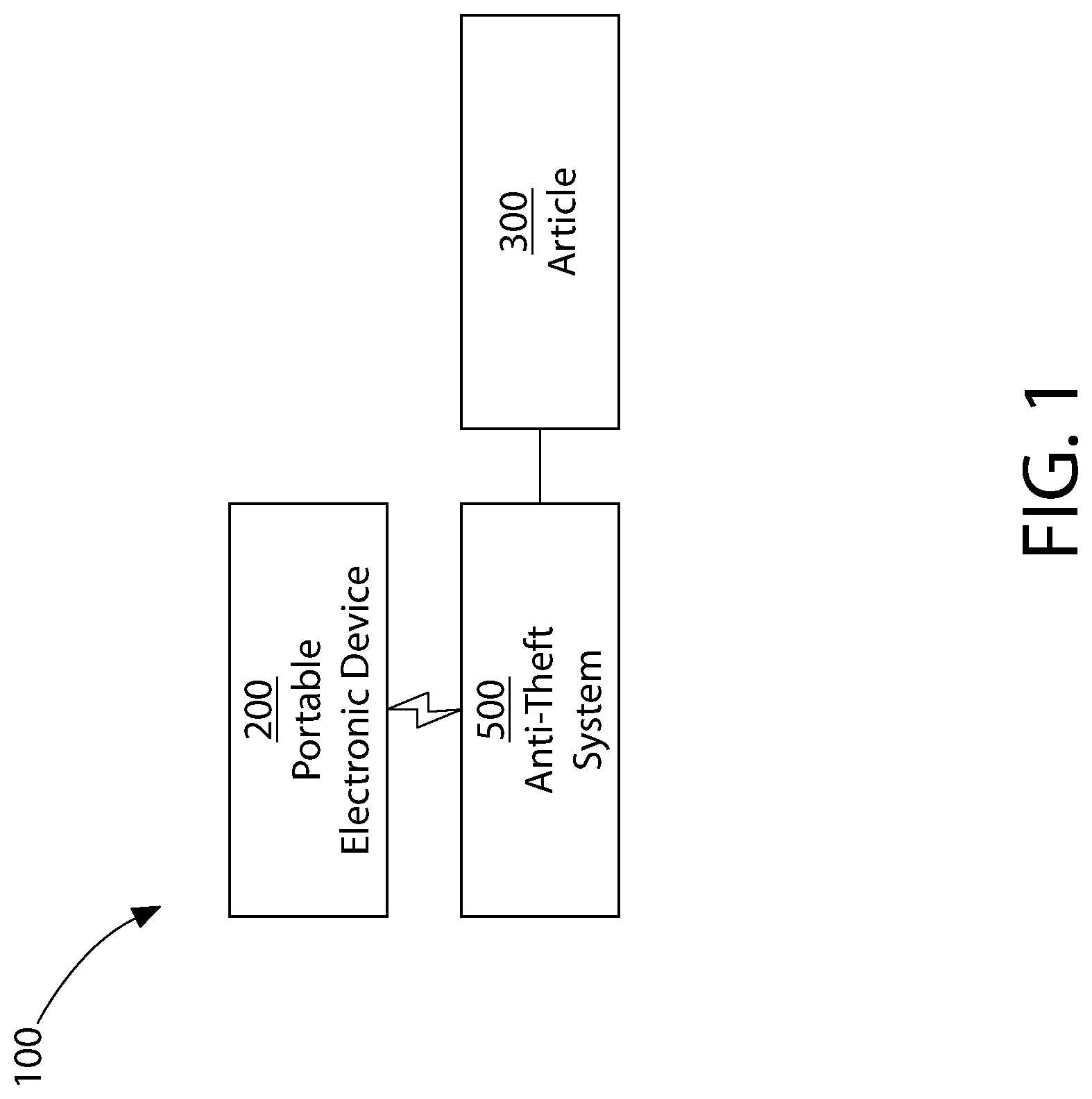 Patent US11783647 Figure 1 – System and method for securing, releasing, and managing inventory