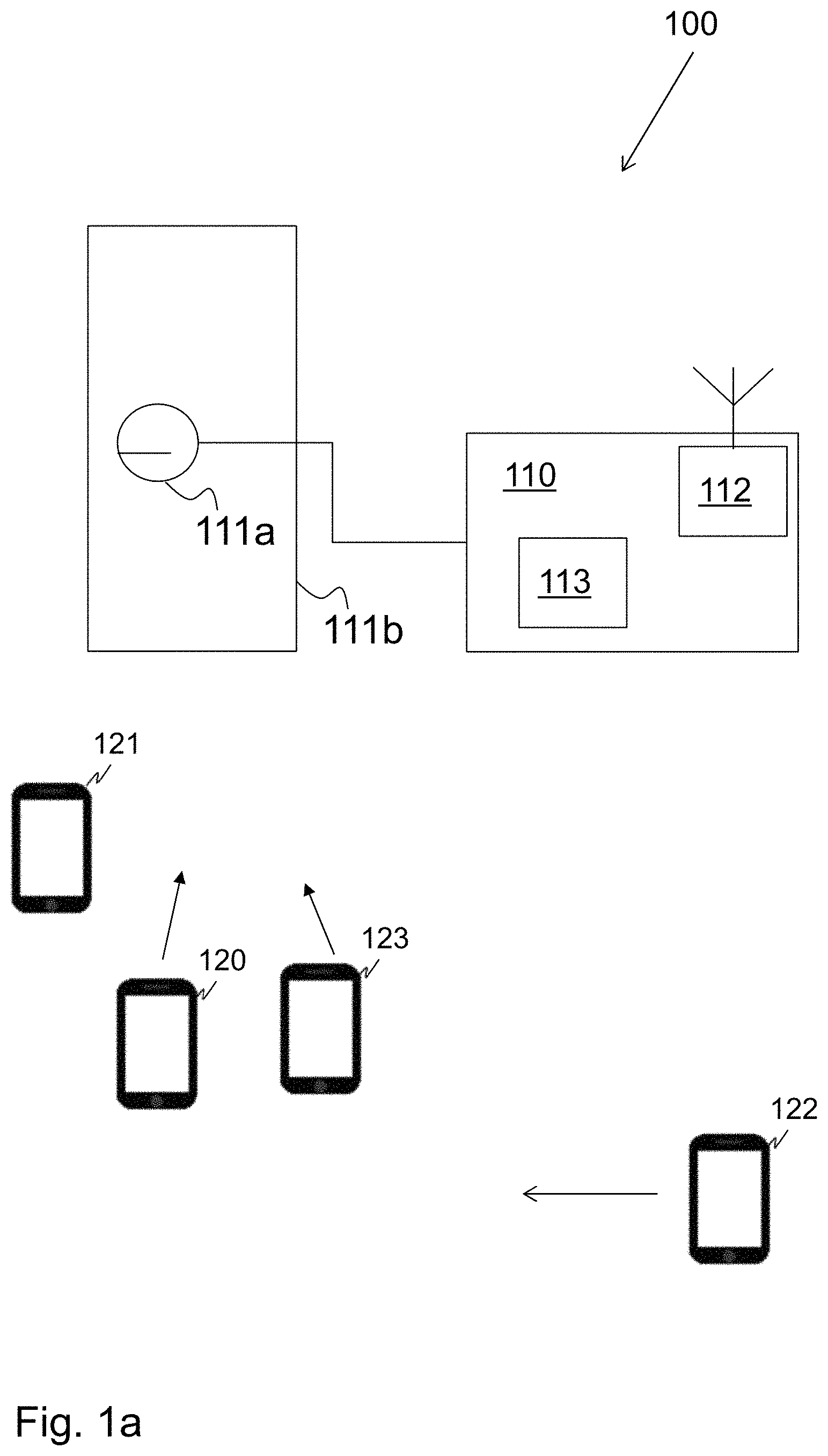 Patent US11783651 Figure 1 – Method and system for access control using short-range wireless communications