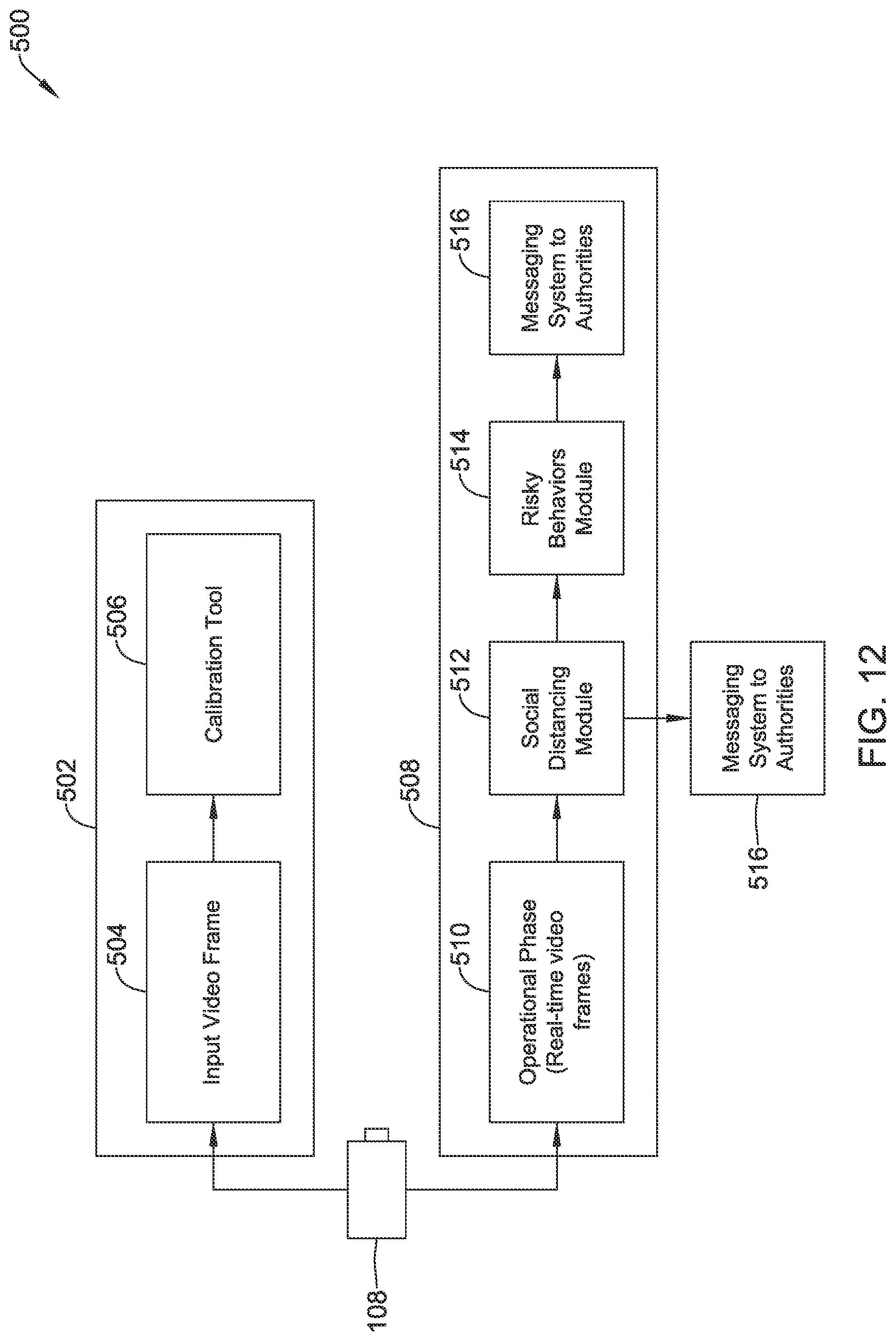 Patent US11783652 Figure 12 – Occupant health monitoring for buildings