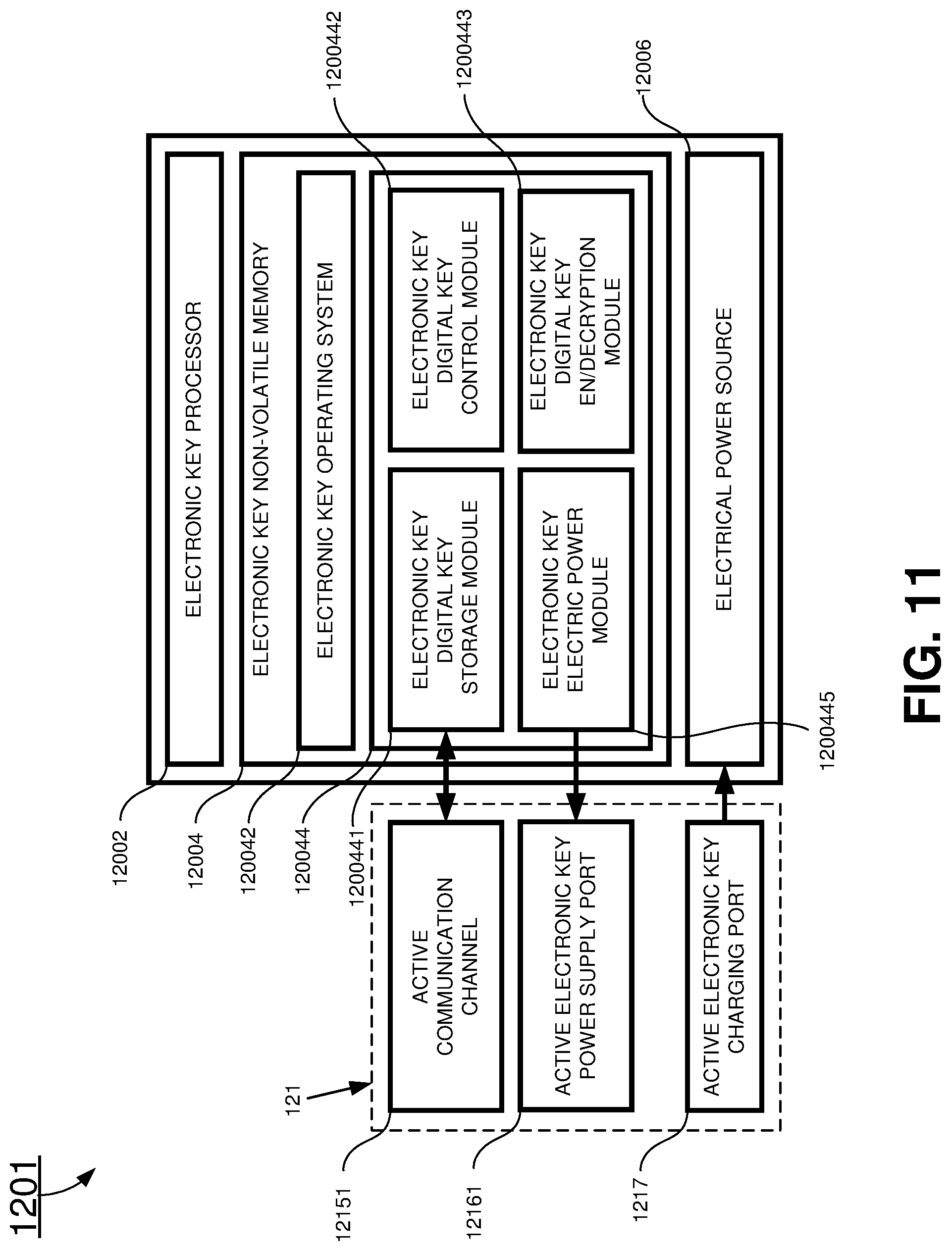 Patent US11783656 Figure 11 – Secure electronic lock systems and methods of using the same