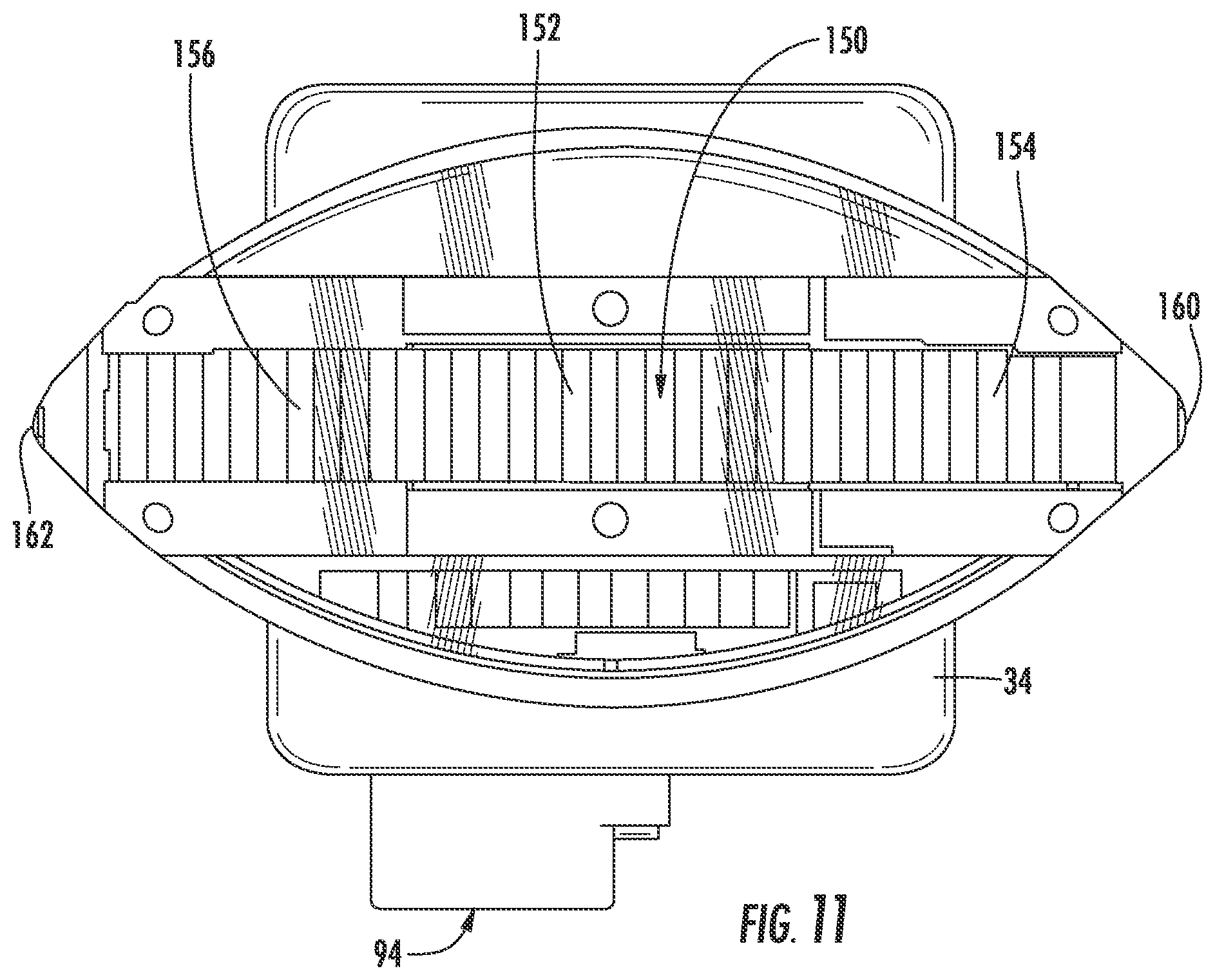 Patent US11783661 Figure 10 – Single space electronic parking meter with meter housing mounted vehicle sensor