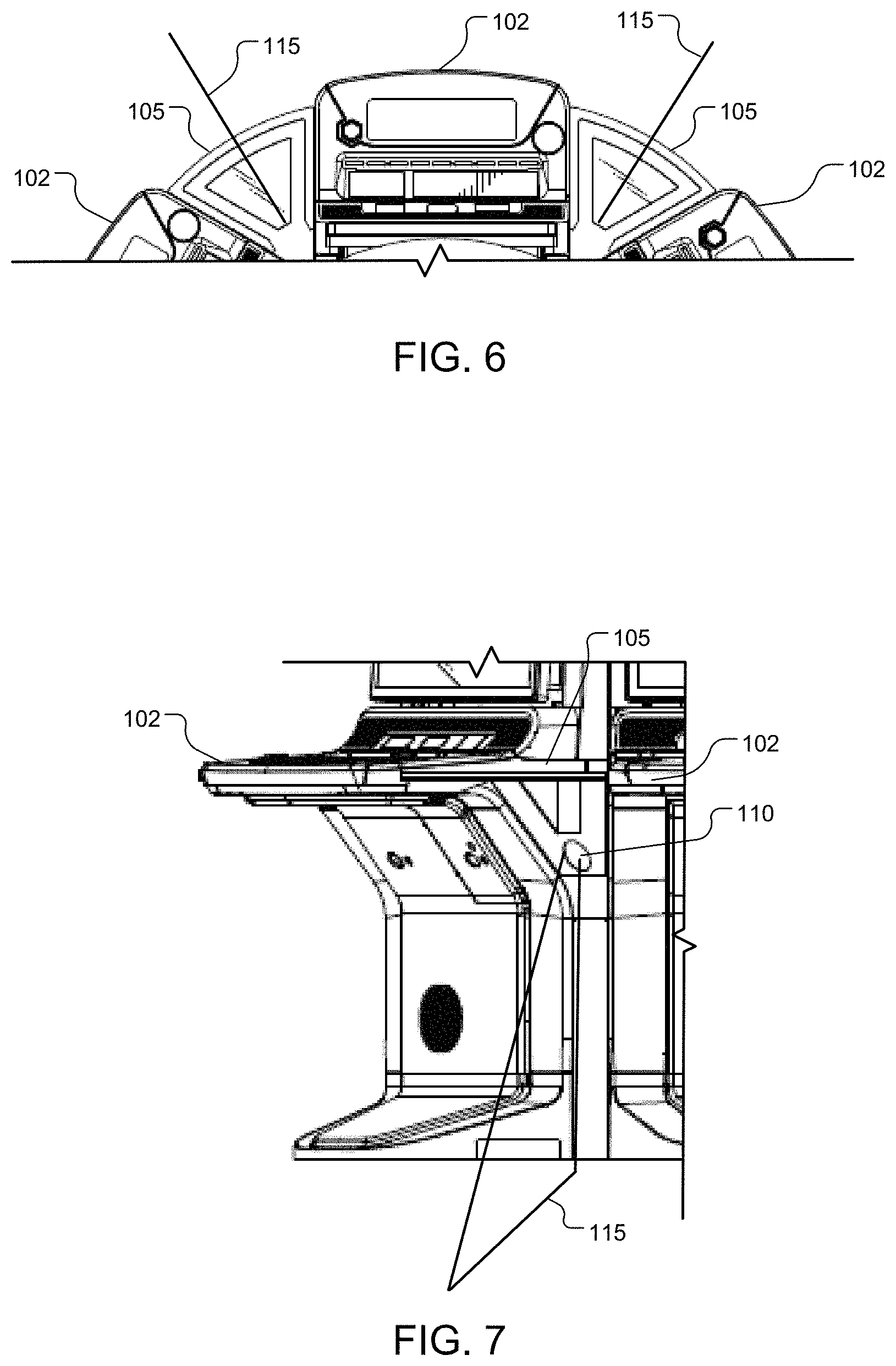 Patent US11783662 Figure 6 – Gaming machine button deck filler