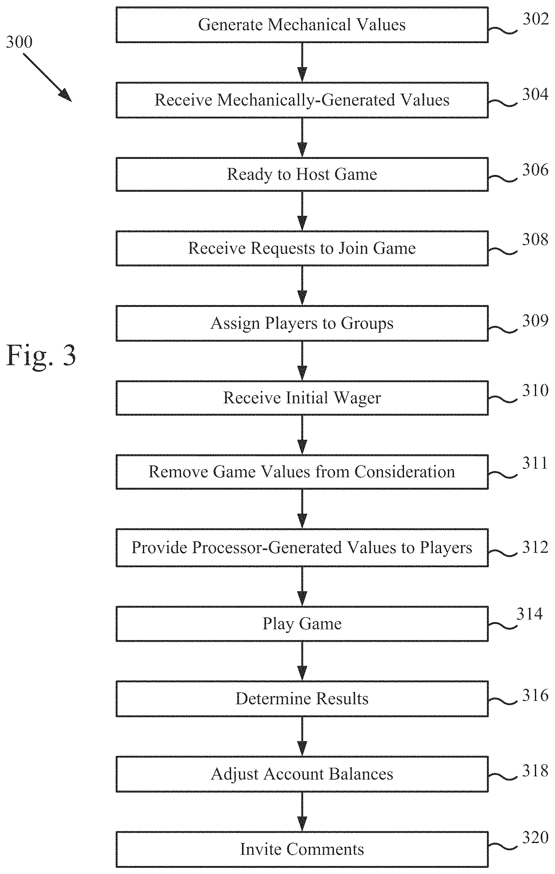 Patent US11783663 Figure 3 – Live roulette hybrid gaming system and method