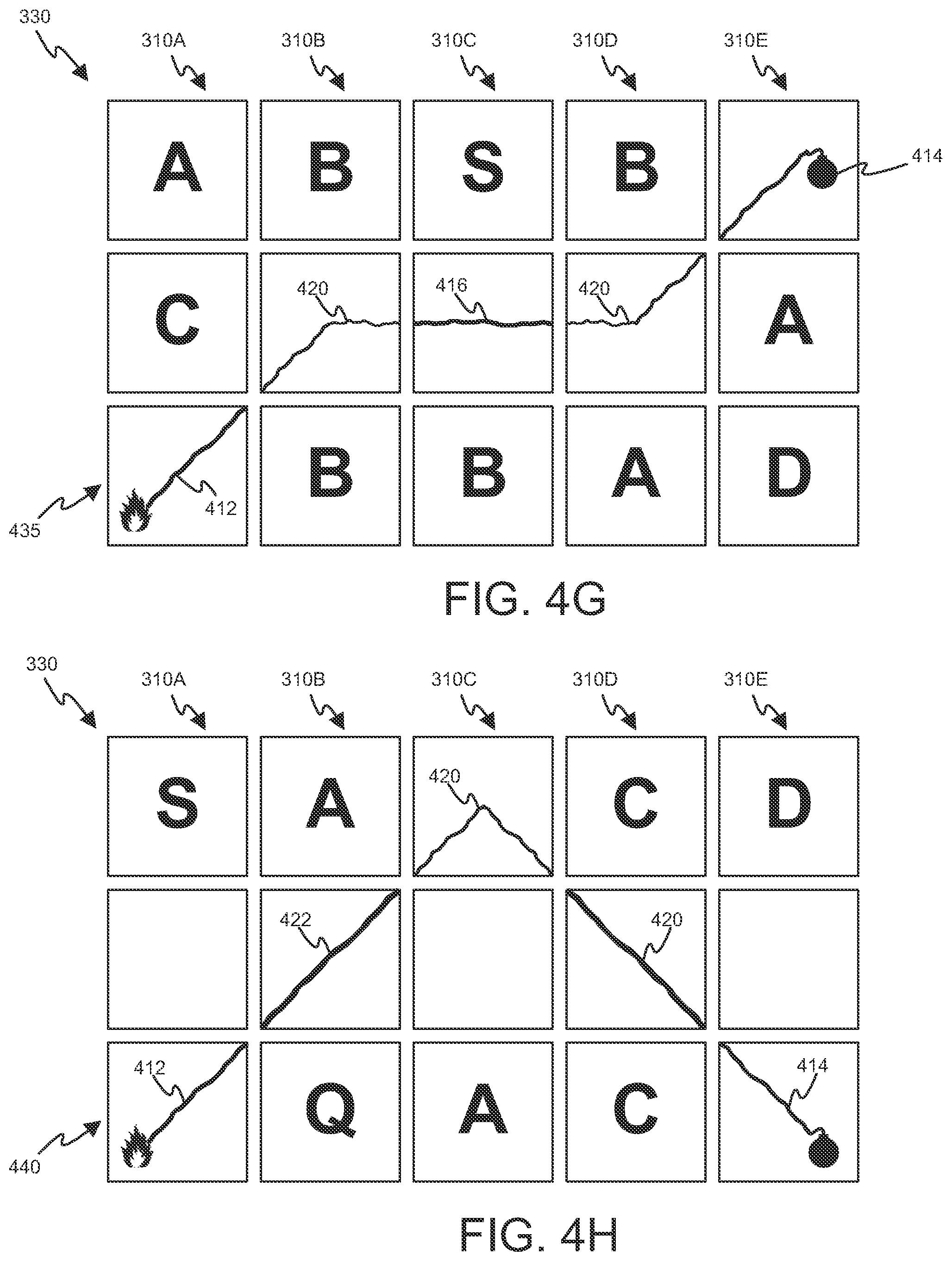 Patent US11783664 Figure 7 – Gameplay method with connected image segments