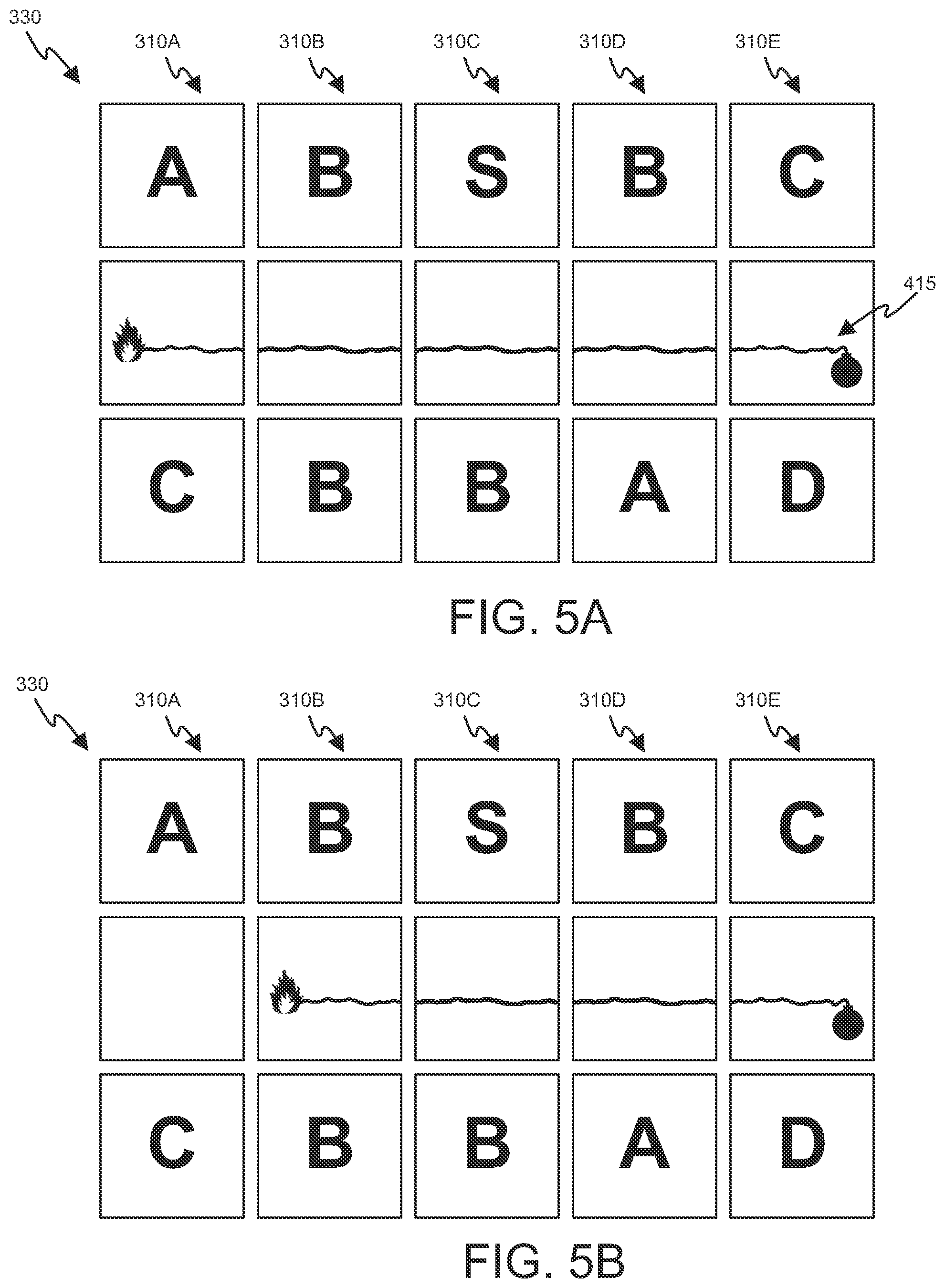 Patent US11783664 Figure 8 – Gameplay method with connected image segments