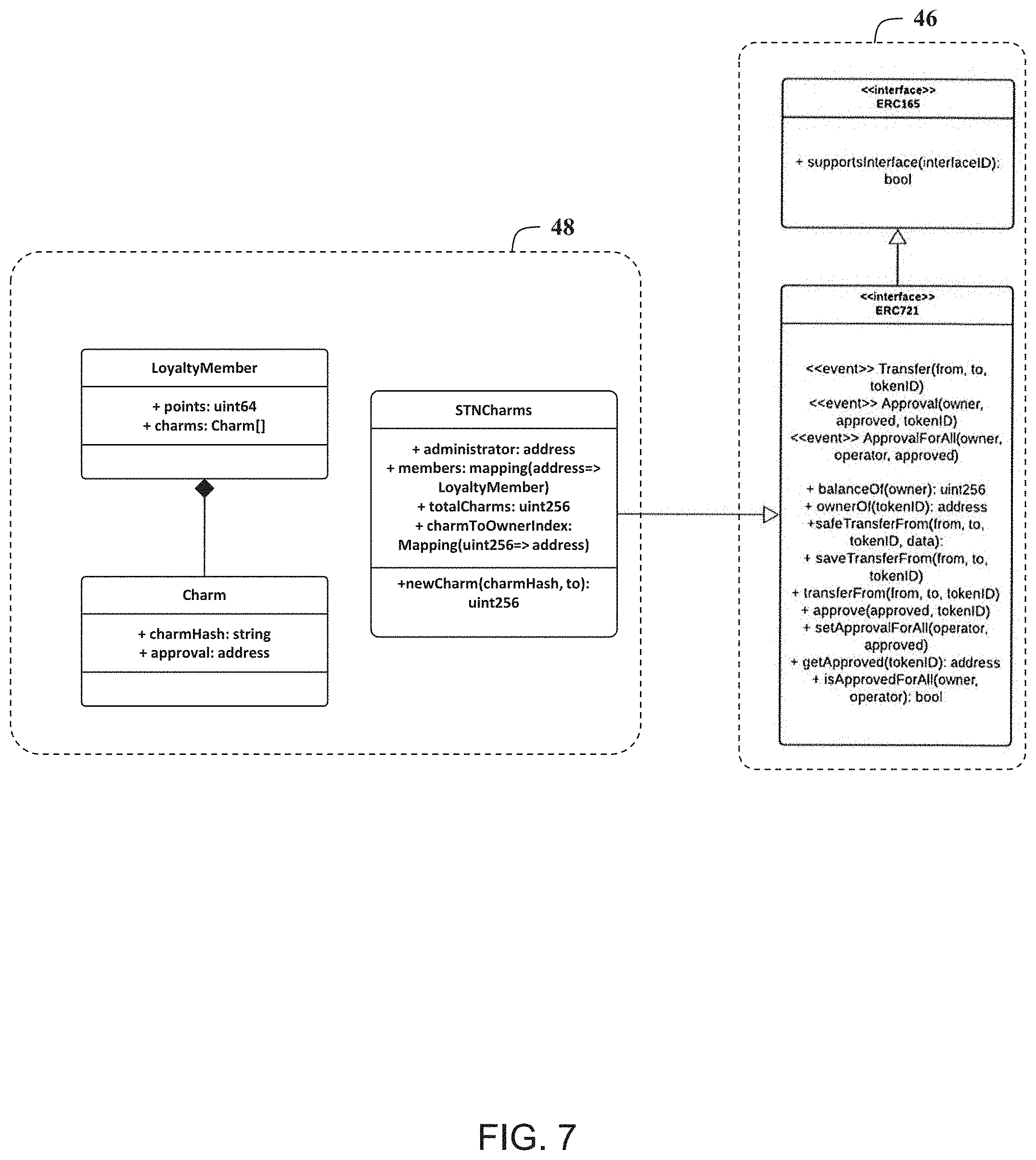 Patent US11783672 Figure 6 – System and methods for operating a casino loyalty computer system to display images of non-fungible tokens associated with blockchain transactions on gaming devices