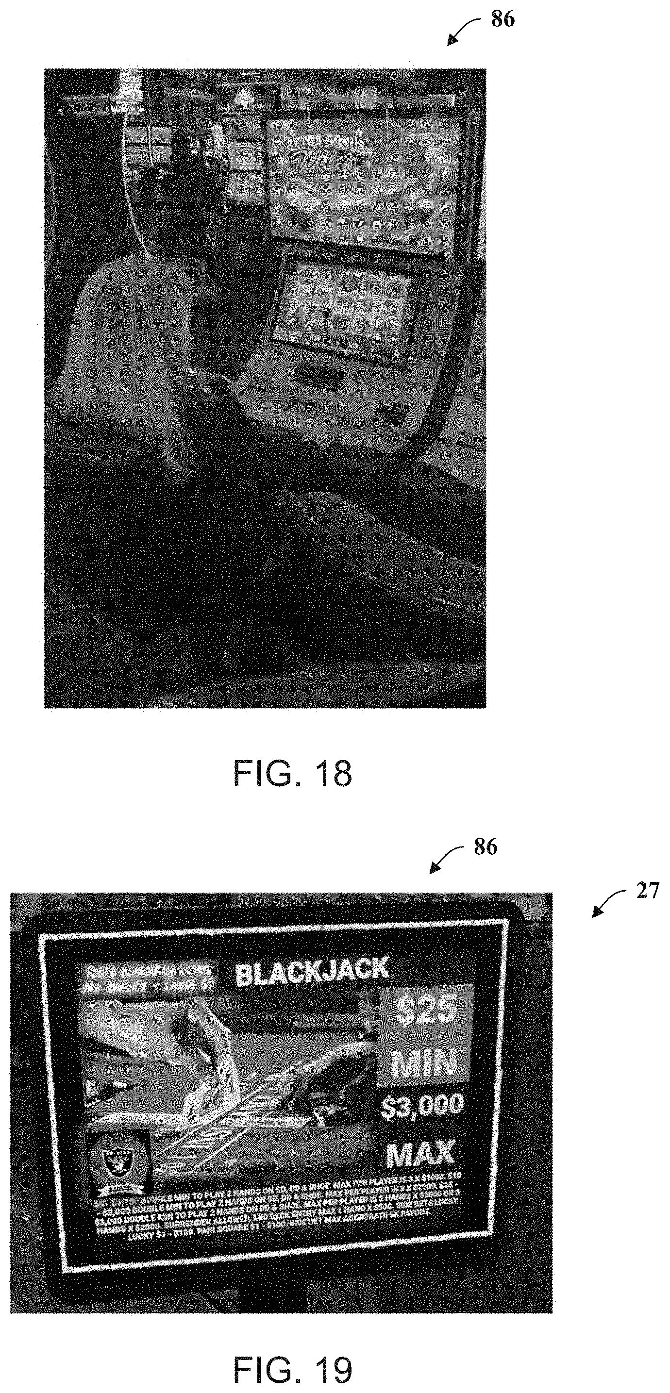 Patent US11783672 Figure 16 – System and methods for operating a casino loyalty computer system to display images of non-fungible tokens associated with blockchain transactions on gaming devices