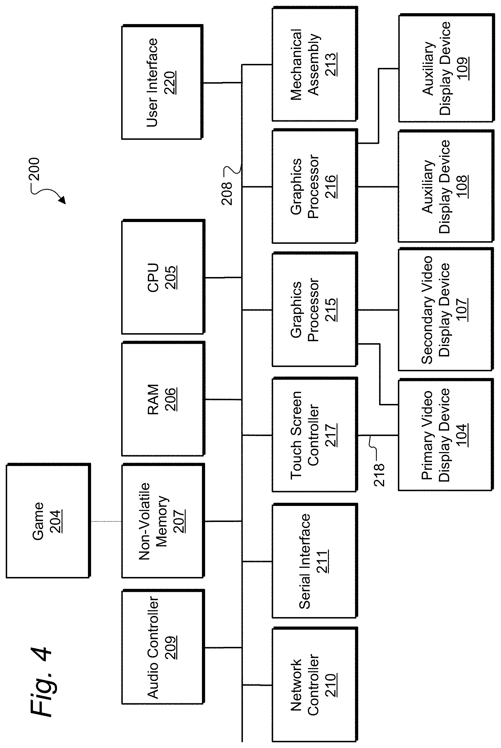 Patent US11783676 Figure 5 – Gaming machine and method having persistent continuum feature