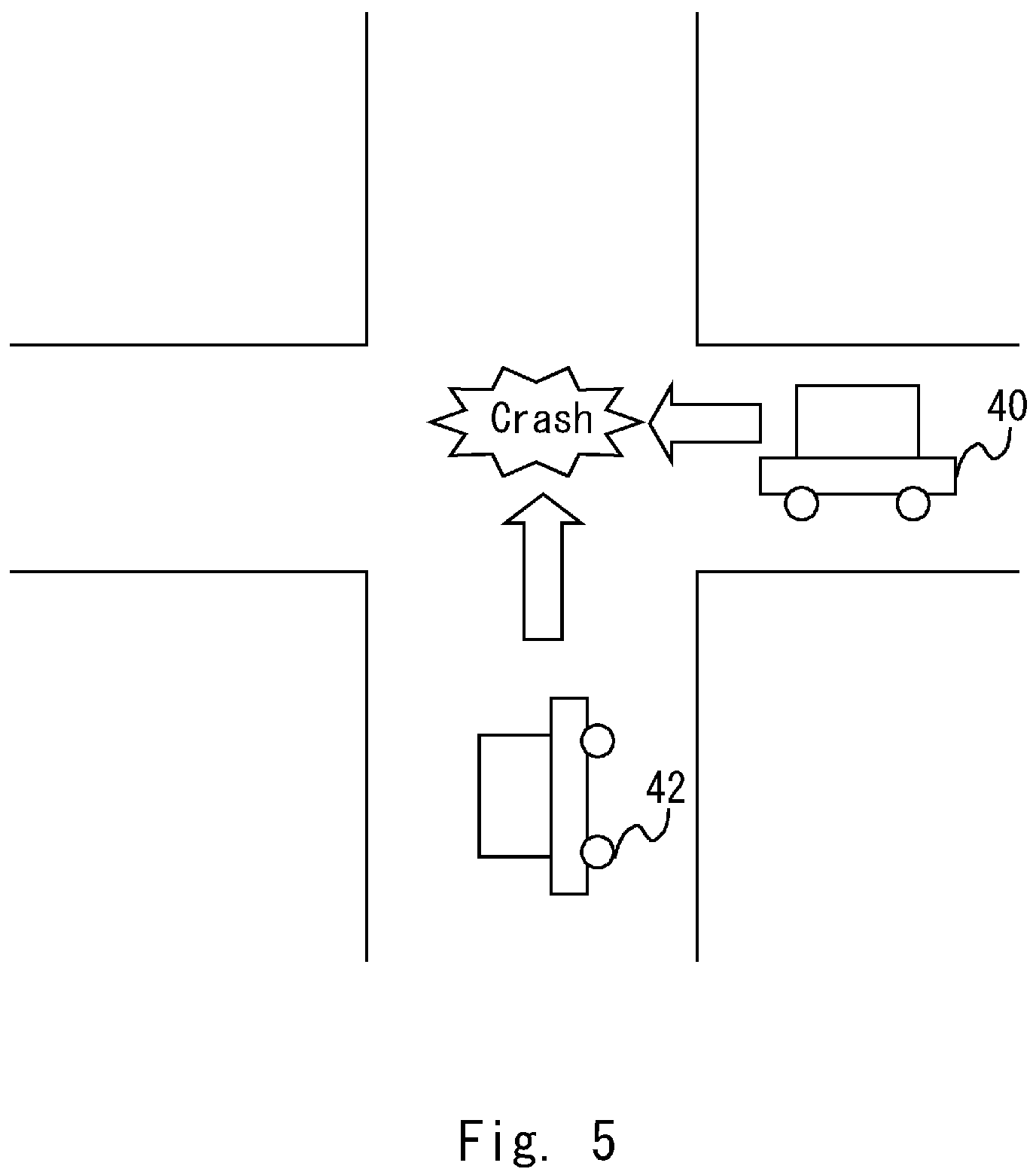 Patent US11783701 Figure 5 – Communication control apparatus, communication system, communication control method, and non-transitory computer-readable medium