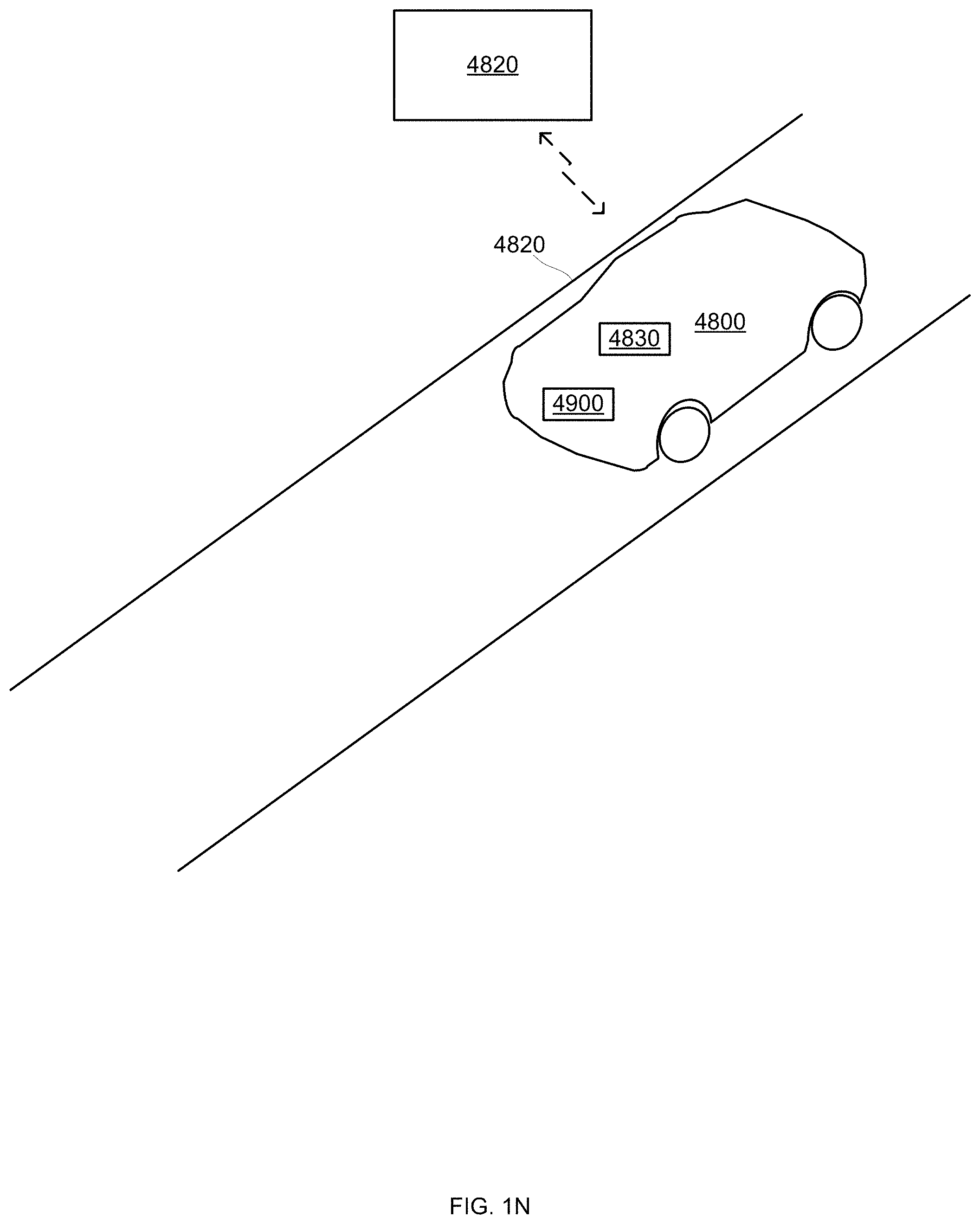 Patent US11783705 Figure 14 – Highway exit alert
