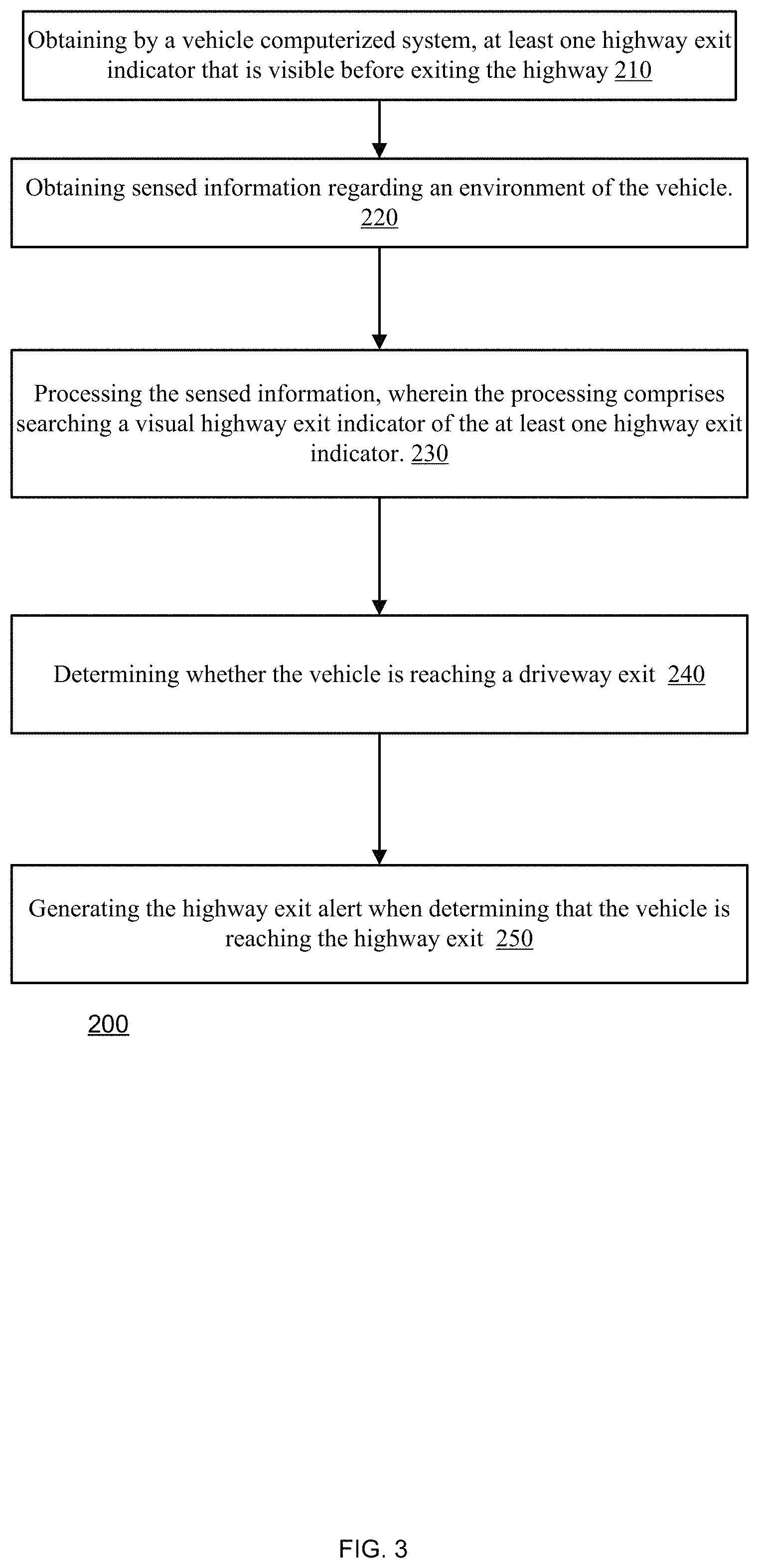Patent US11783705 Figure 20 – Highway exit alert