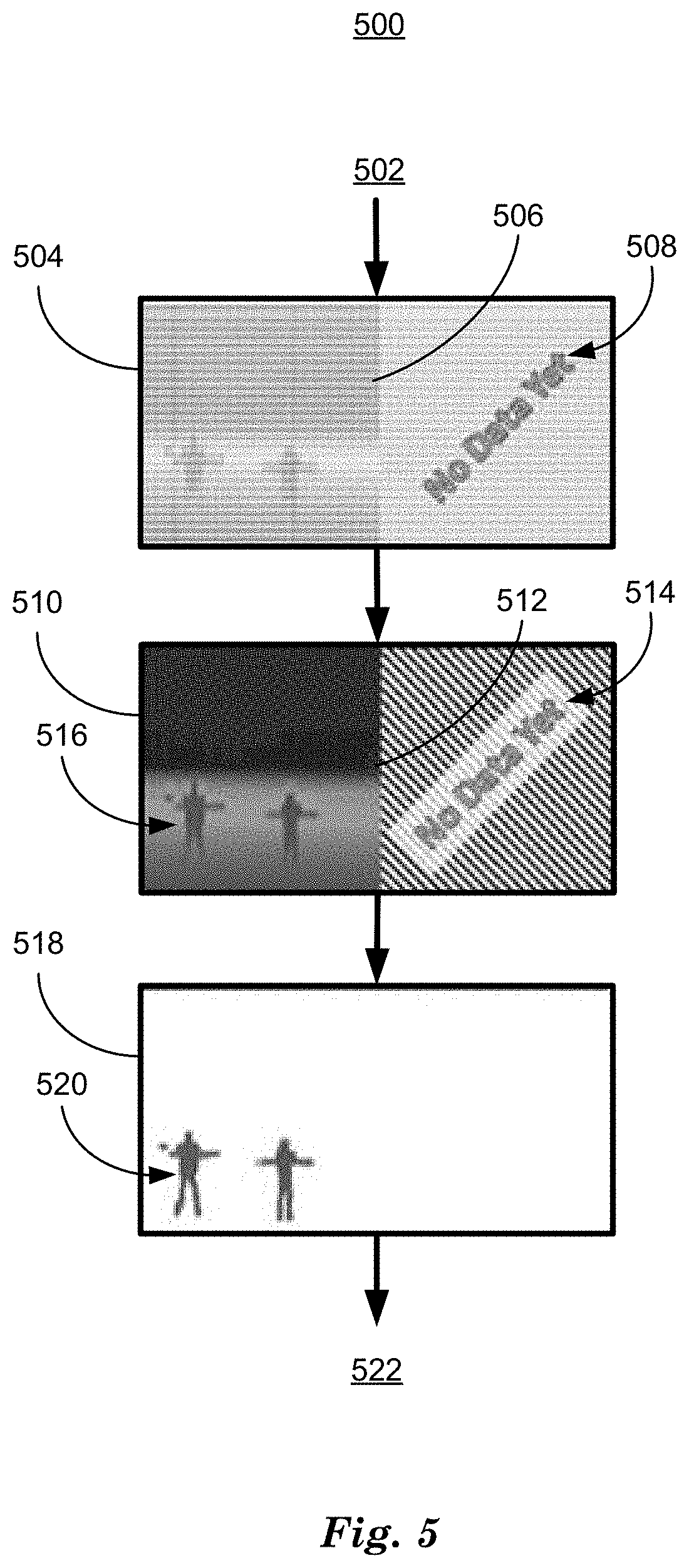 Patent US11783707 Figure 5 – Vehicle path planning
