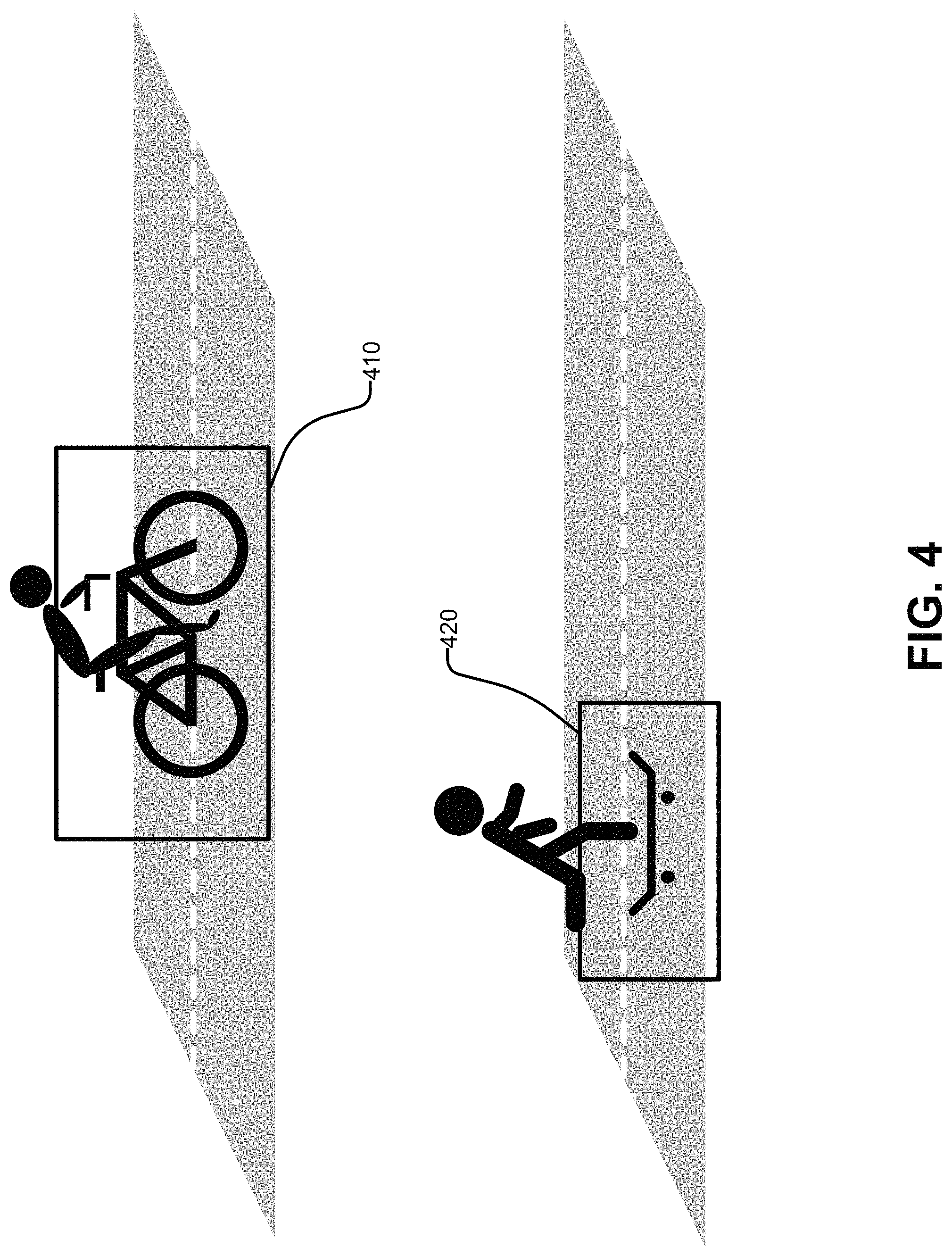 Patent US11783710 Figure 4 – Appearance and movement based model for determining risk of micro mobility users