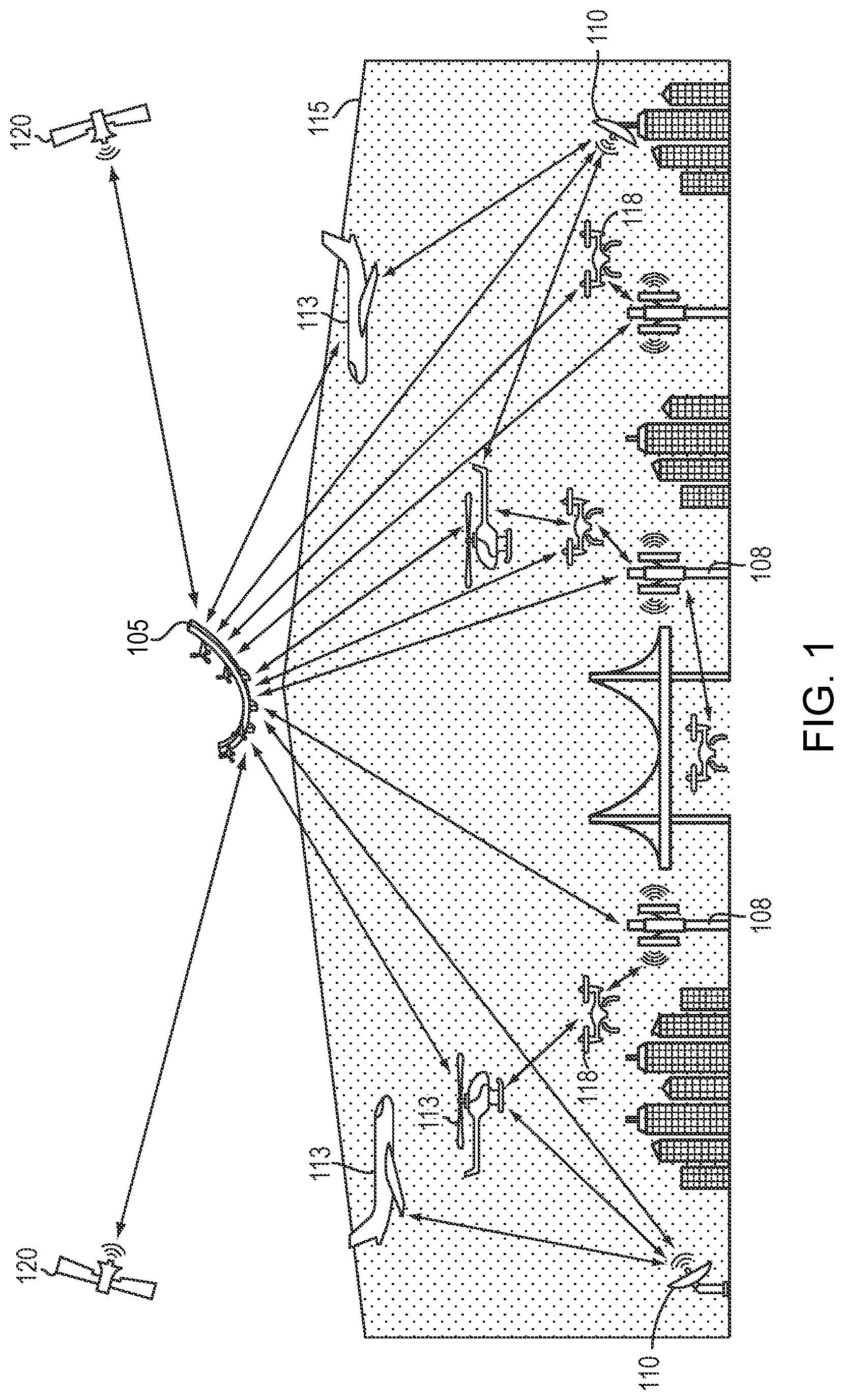 Patent US11783715 Figure 1 – Unmanned aerial vehicle with neural network for enhanced mission performance