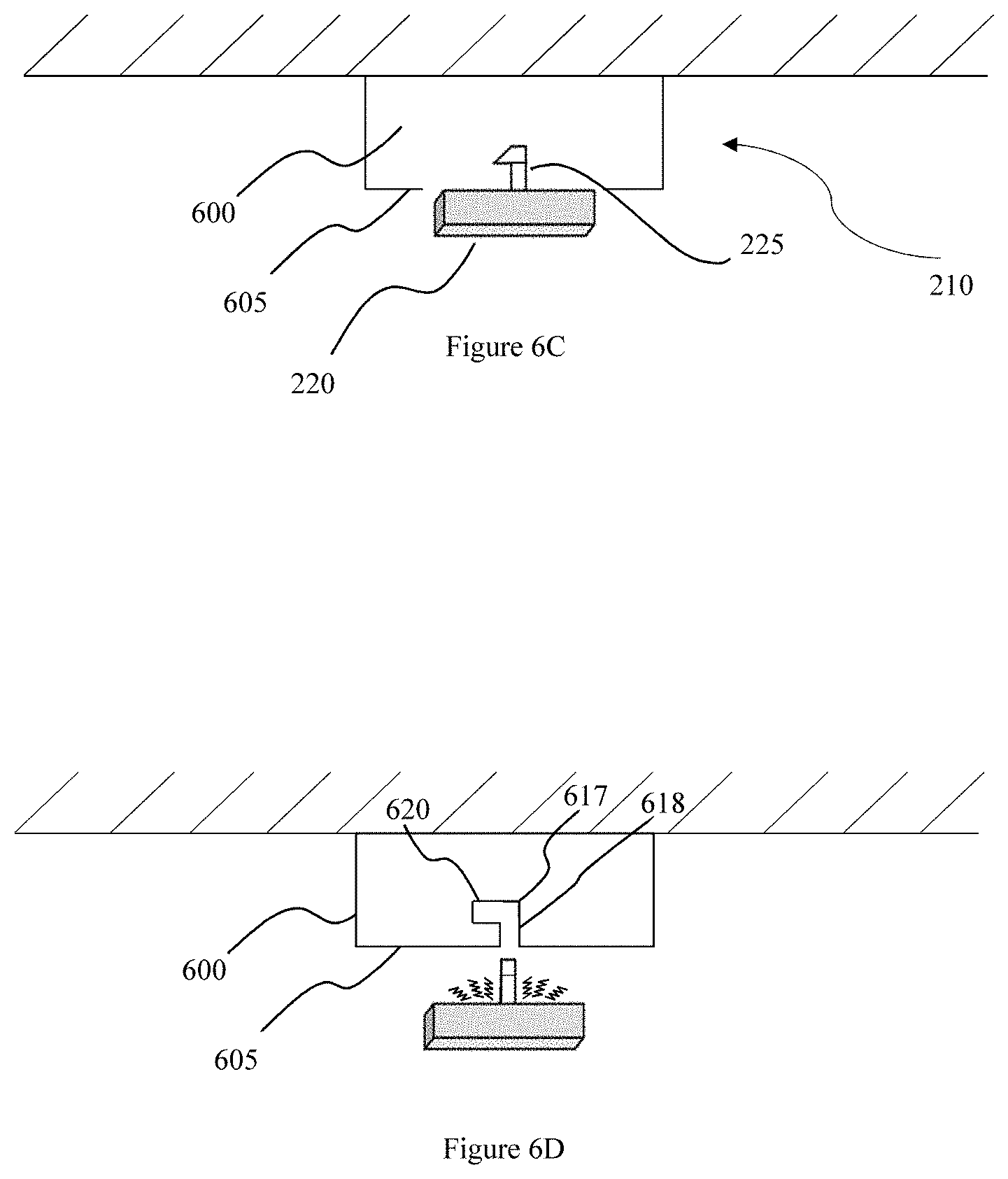 Patent US11783719 Figure 7 – Device and system for docking an aerial vehicle
