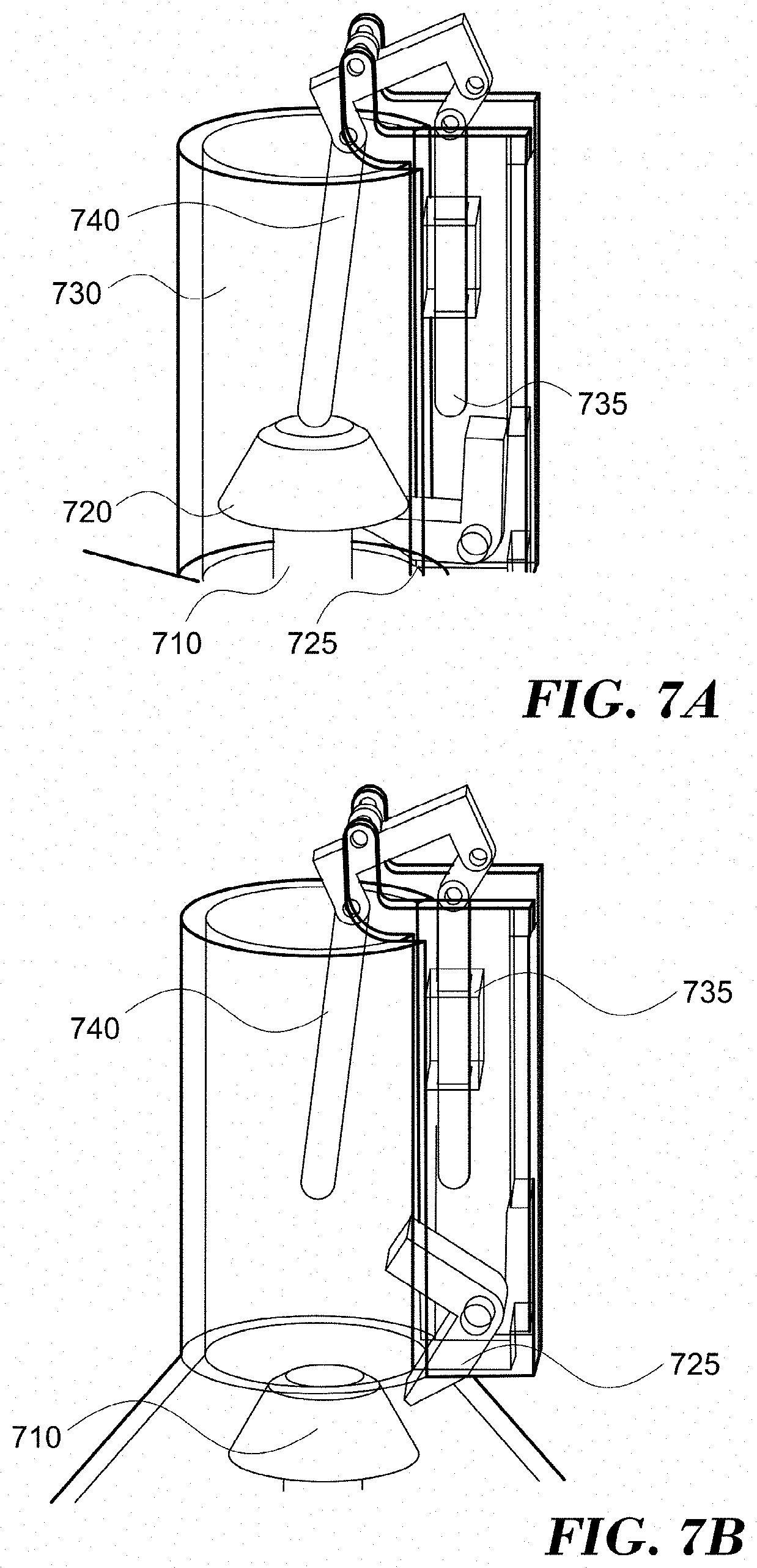 Patent US11783719 Figure 8 – Device and system for docking an aerial vehicle