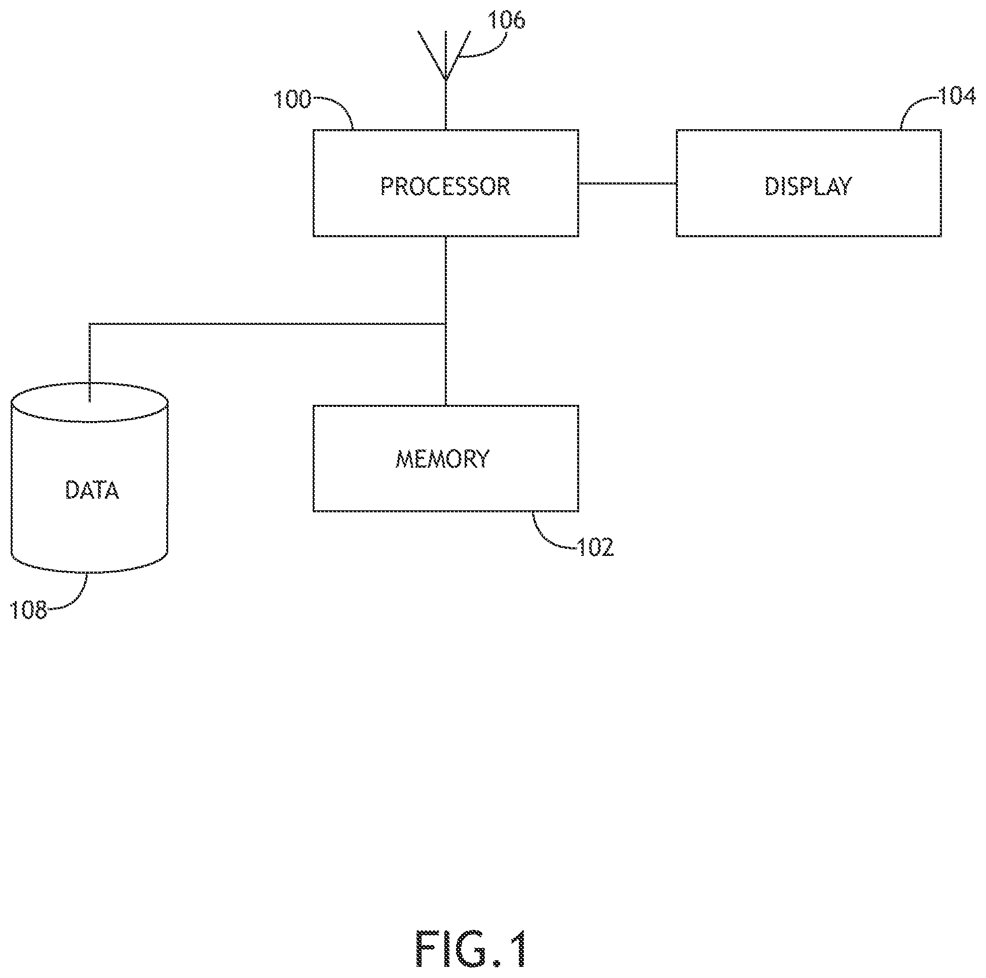 Patent US11783720 Figure 1 – High traffic zone display