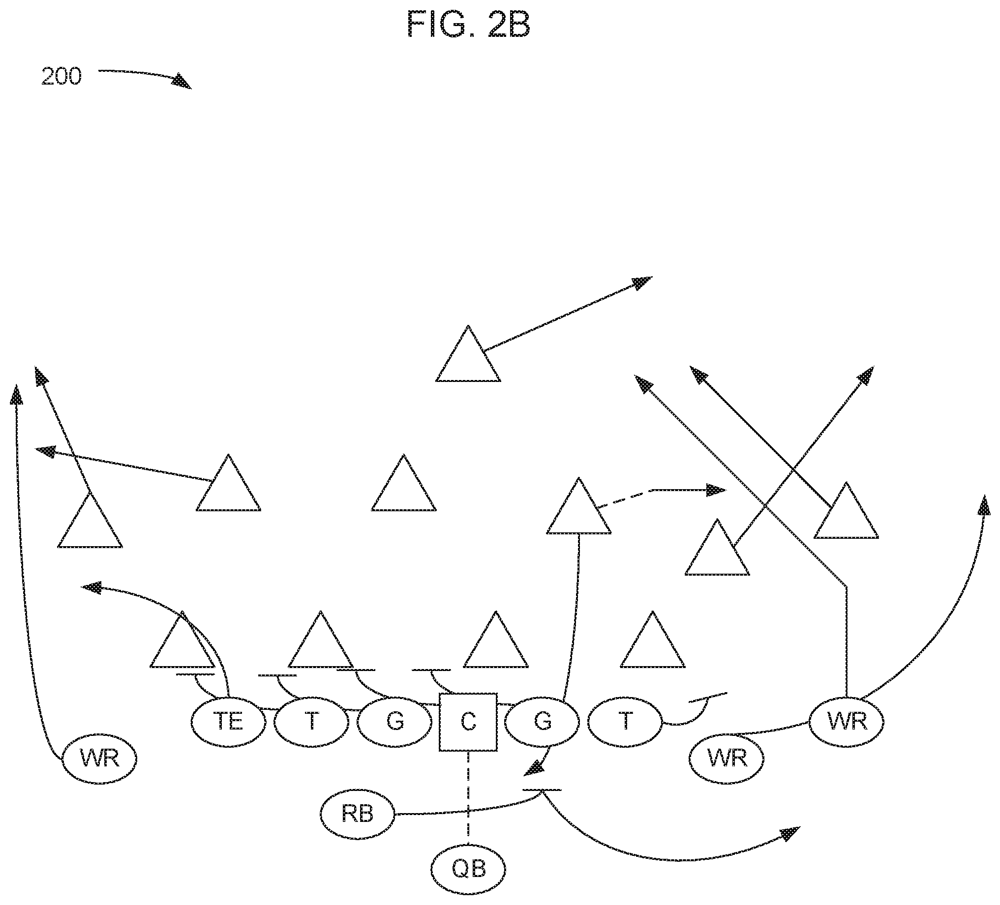 Patent US11783721 Figure 3 – Virtual team sport trainer