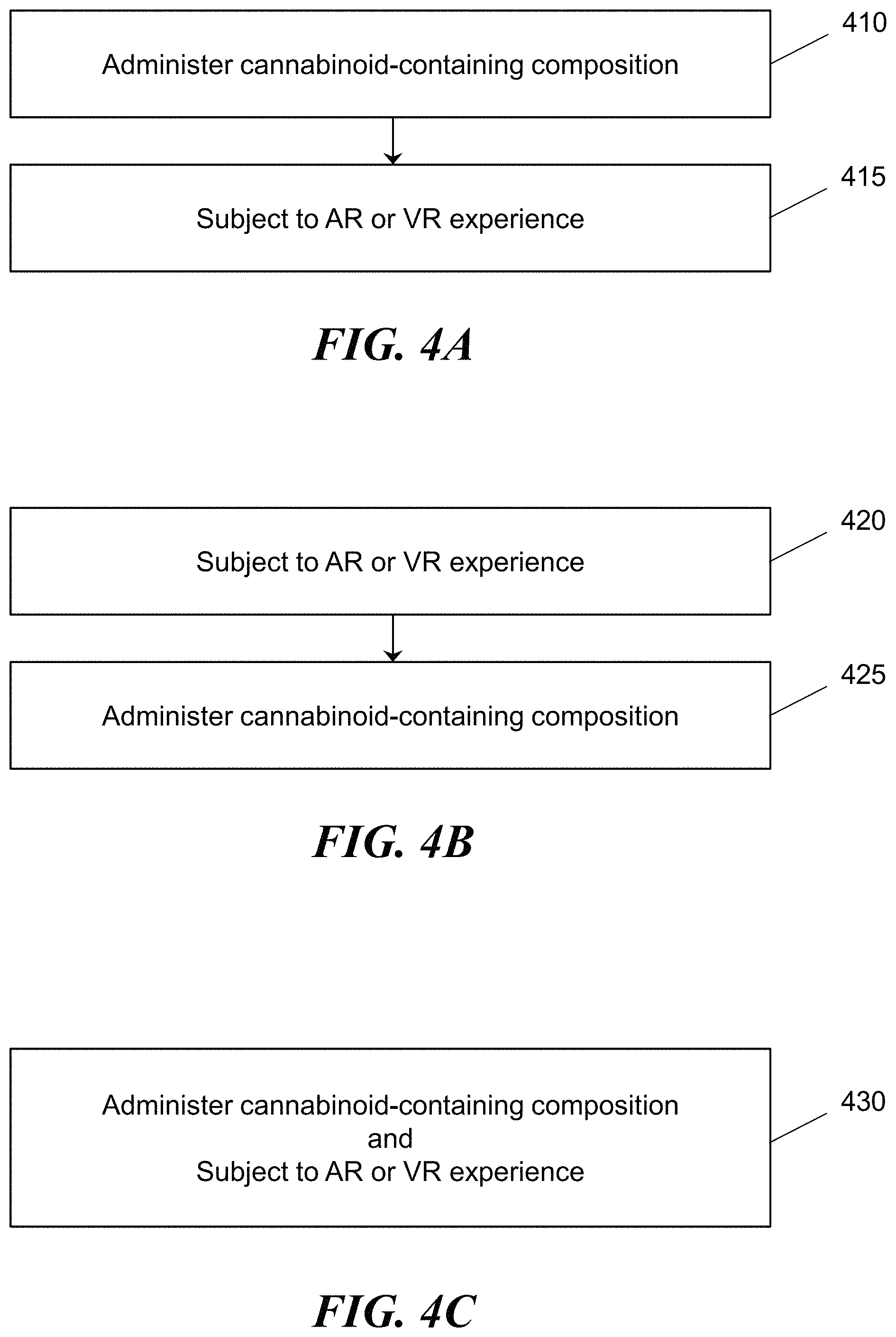 Patent US11783722 Figure 10 – Cannabinoid compositions for virtual and augmented reality experiences