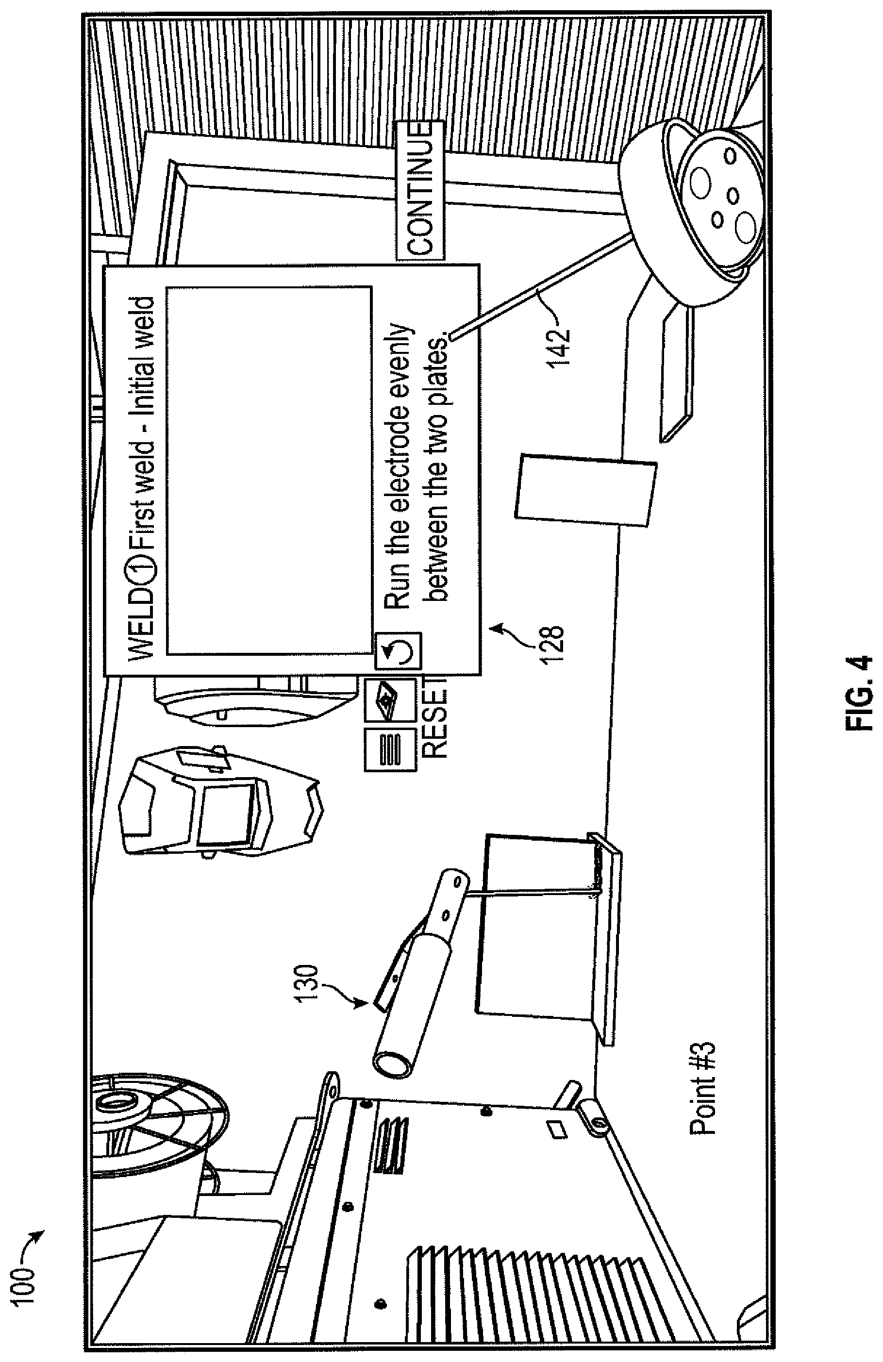 Patent US11783727 Figure 4 – Lesson-based virtual reality welding training system