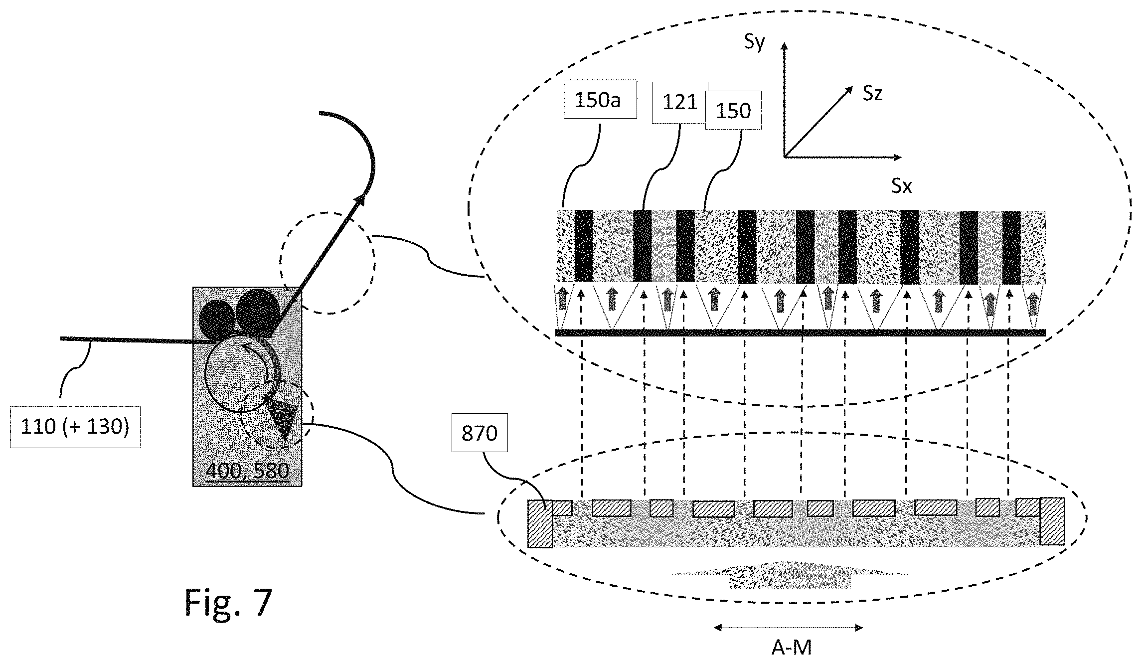 Patent US11783730 Figure 7 – Linerless label