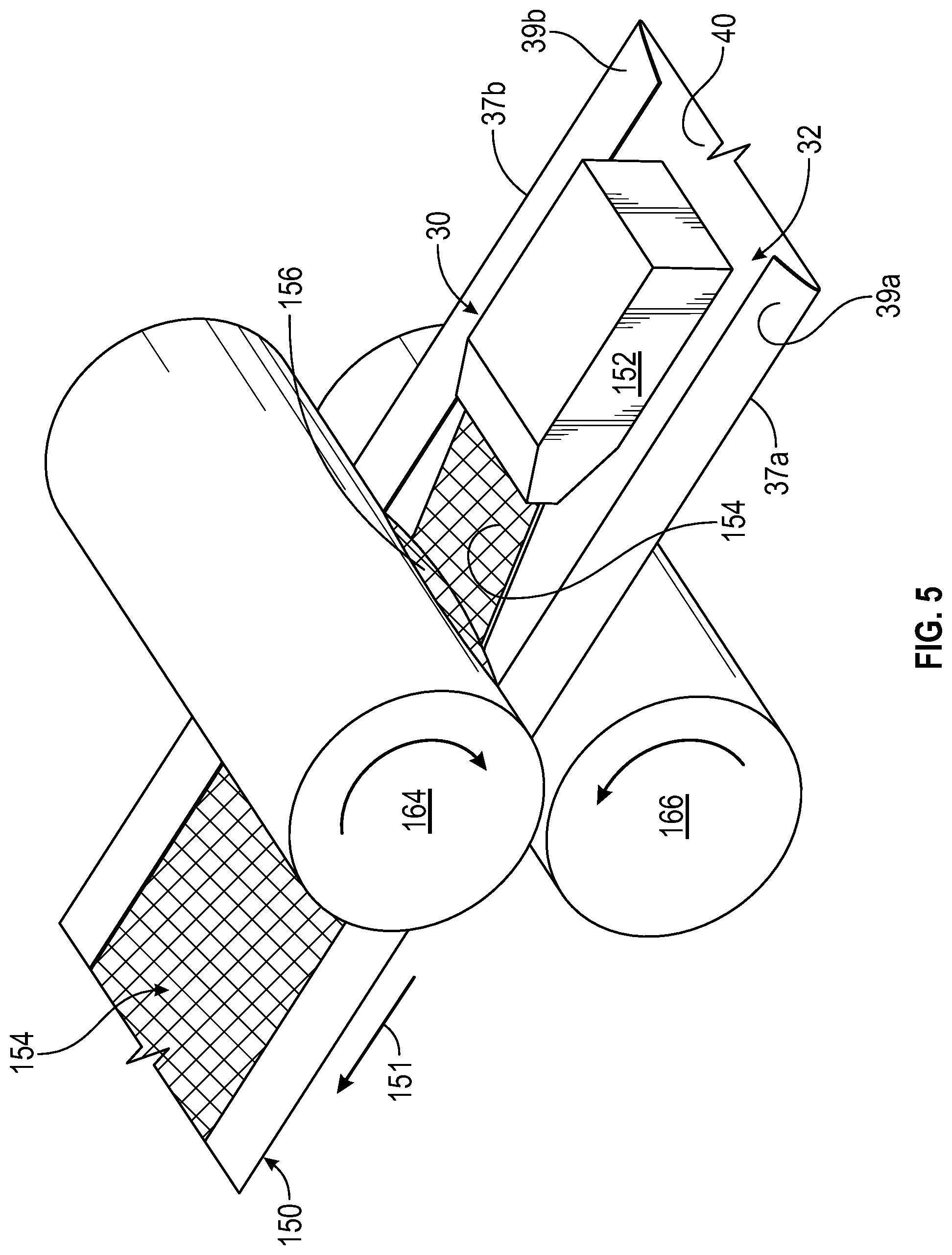 Patent US11783731 Figure 3 – Method for manufacturing a labeling article with an encapsulated tag end