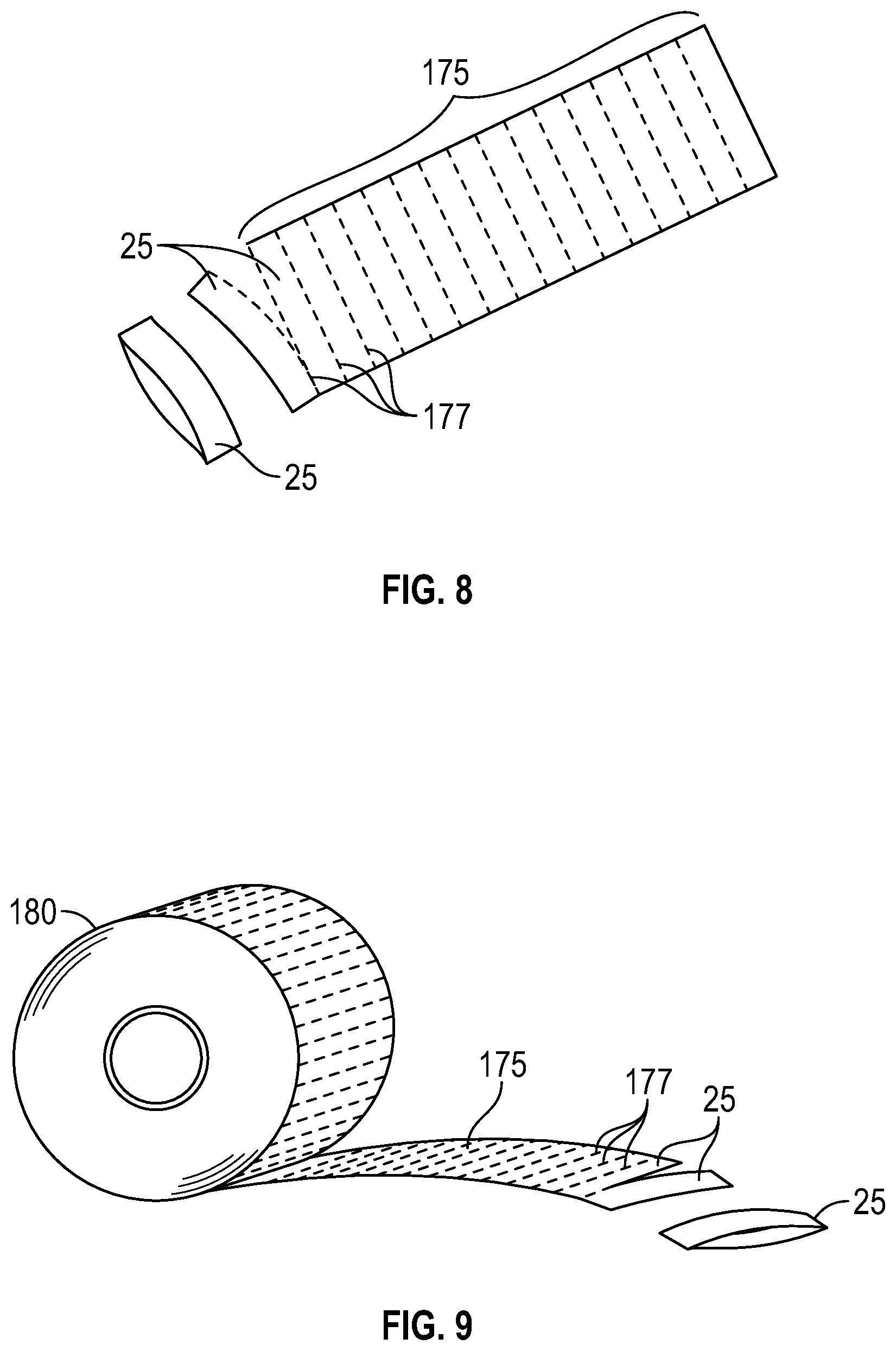 Patent US11783731 Figure 6 – Method for manufacturing a labeling article with an encapsulated tag end