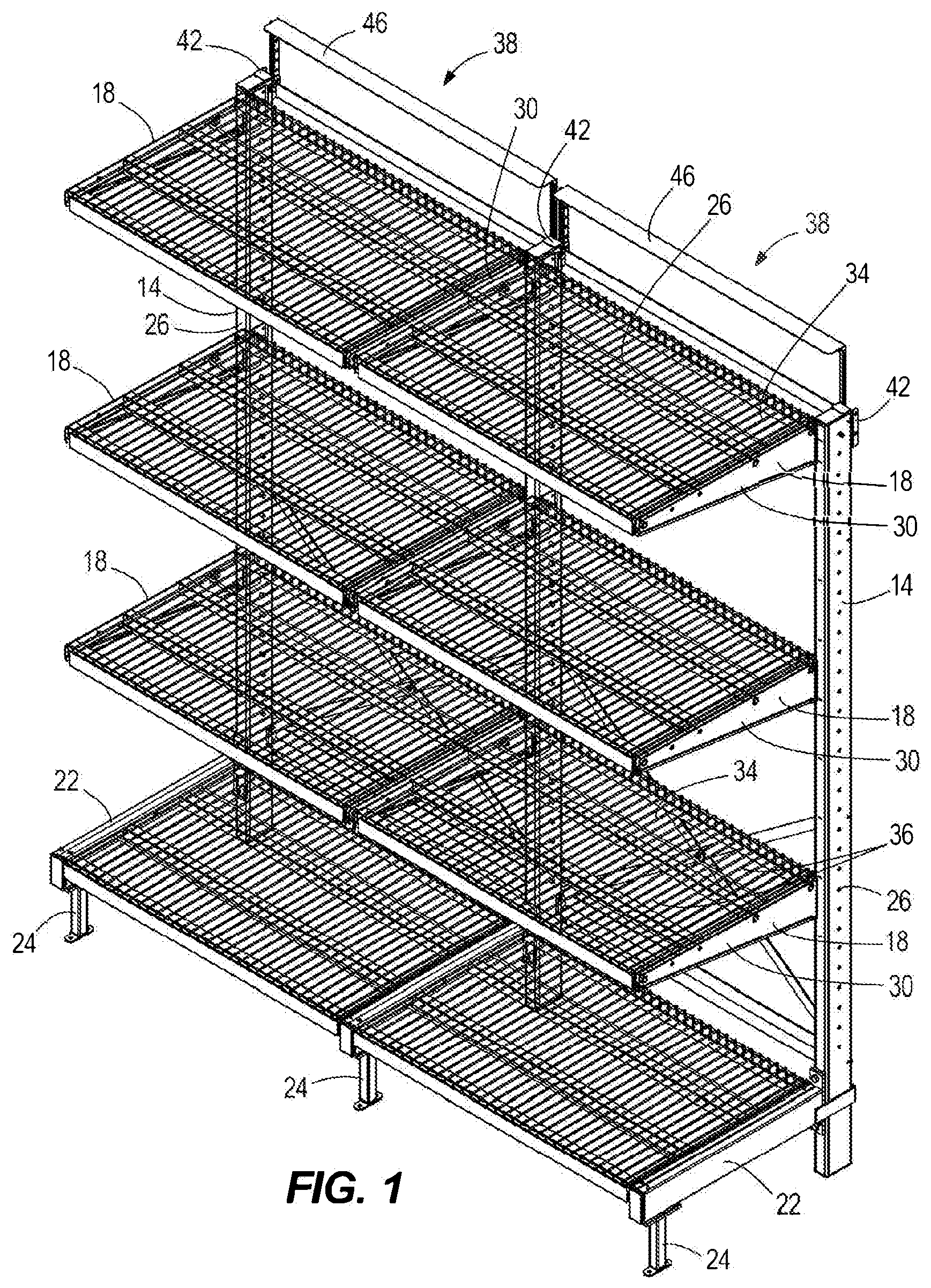 Patent US11783732 Figure 1 – Height adjustable sign holder