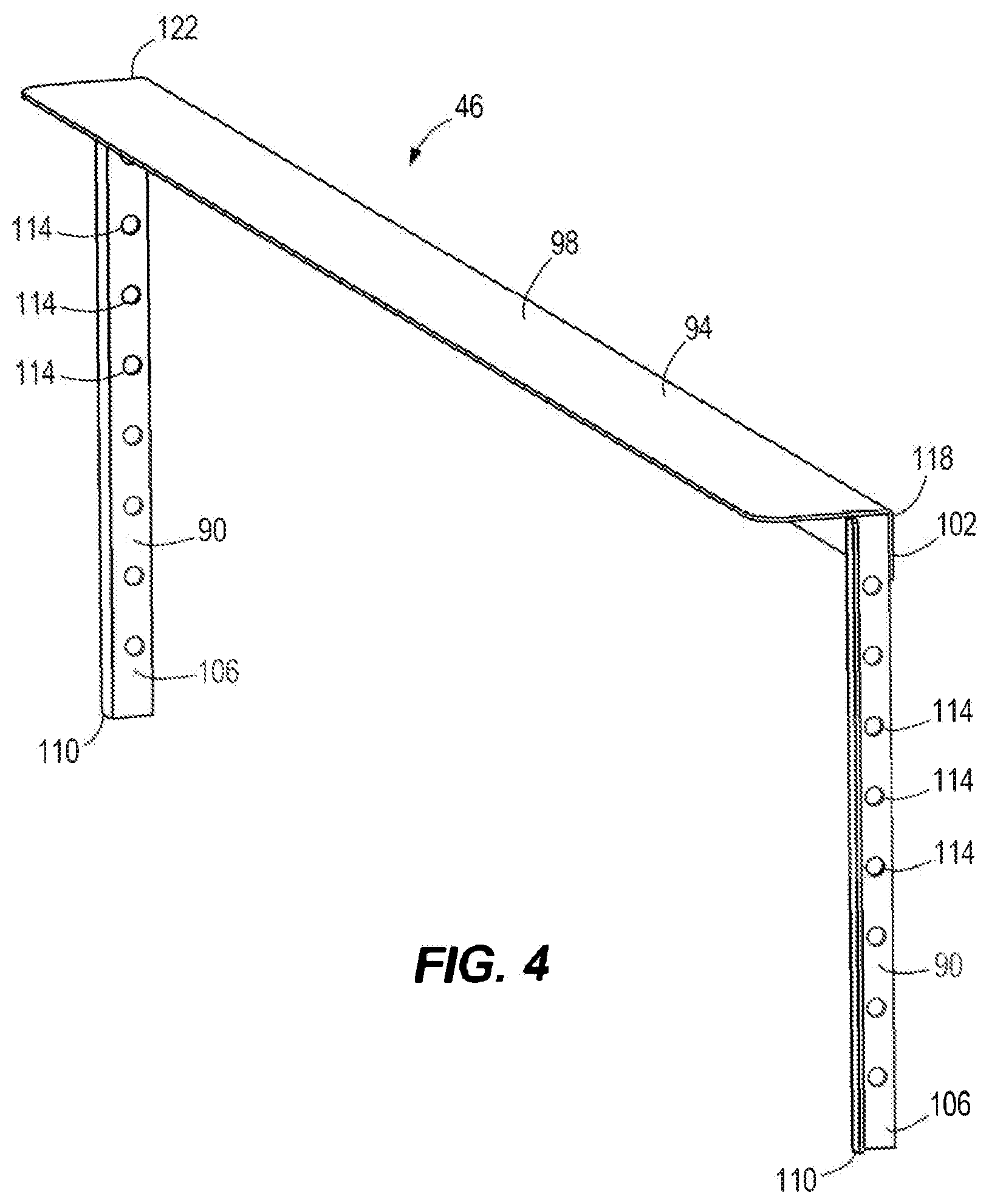 Patent US11783732 Figure 4 – Height adjustable sign holder
