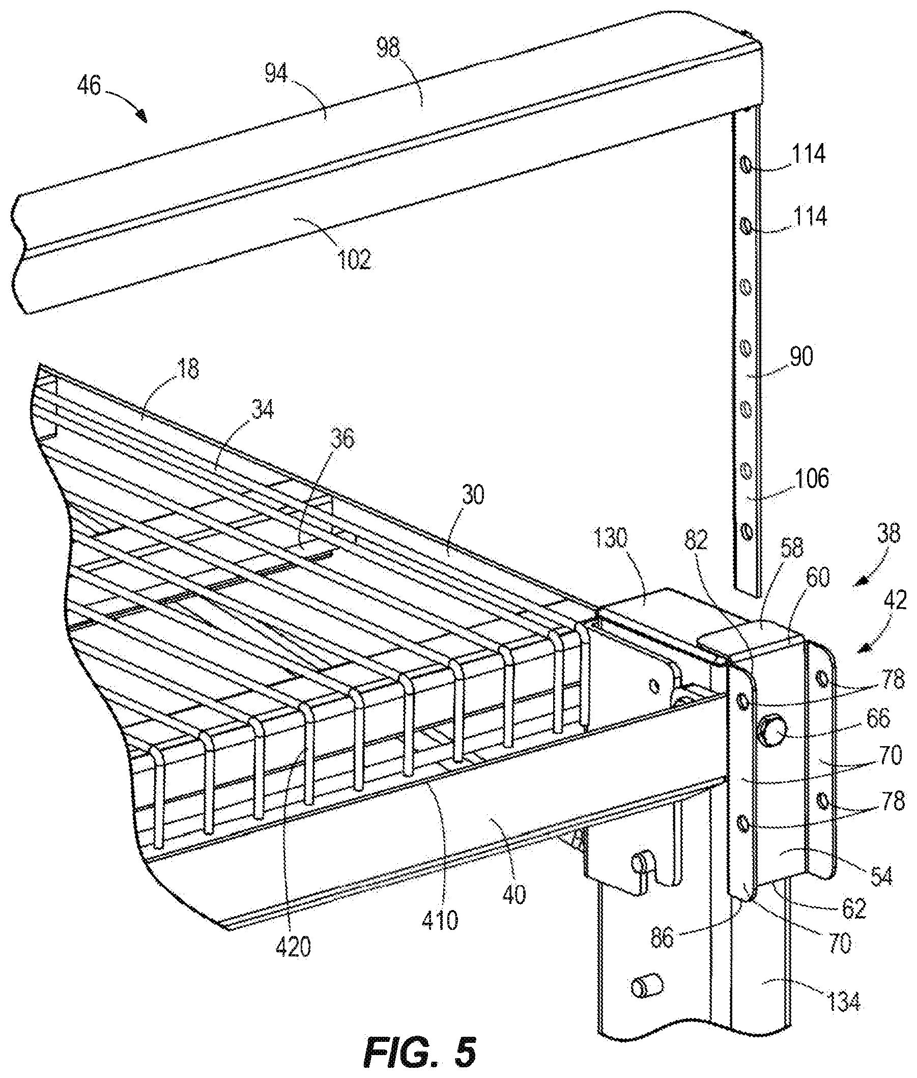 Patent US11783732 Figure 5 – Height adjustable sign holder