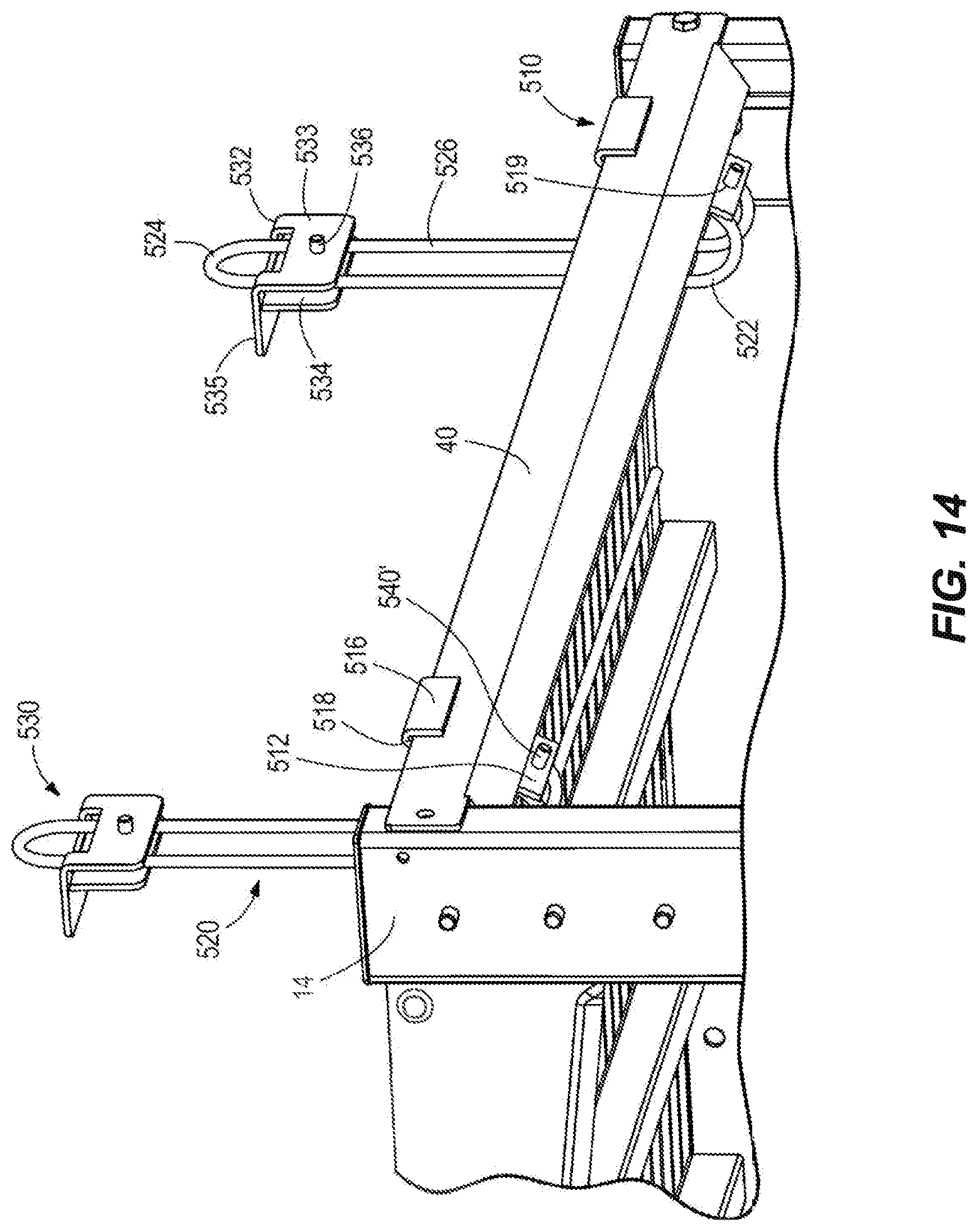 Patent US11783732 Figure 13 – Height adjustable sign holder