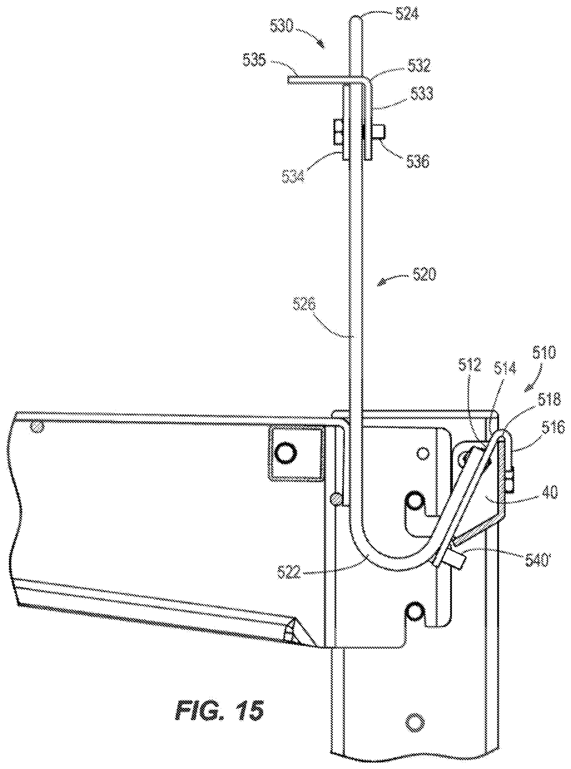 Patent US11783732 Figure 14 – Height adjustable sign holder