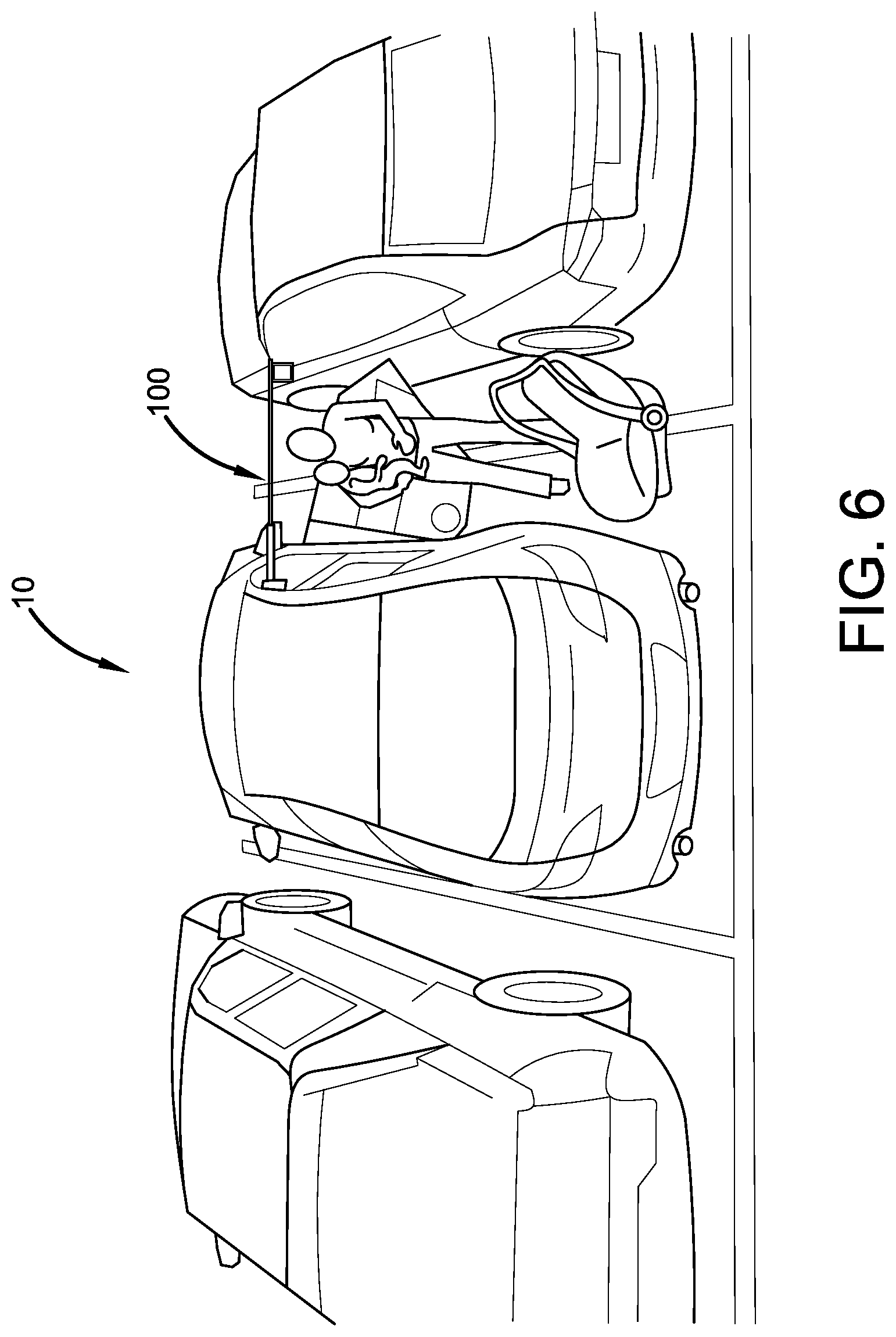 Patent US11783733 Figure 4 – Courtesy flag