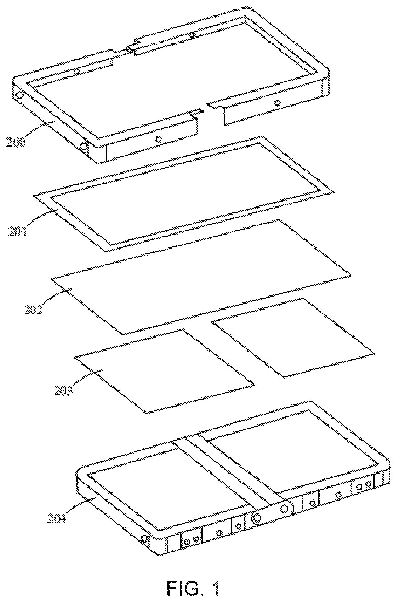 Patent US11783734 Figure 1 – Foldable display device