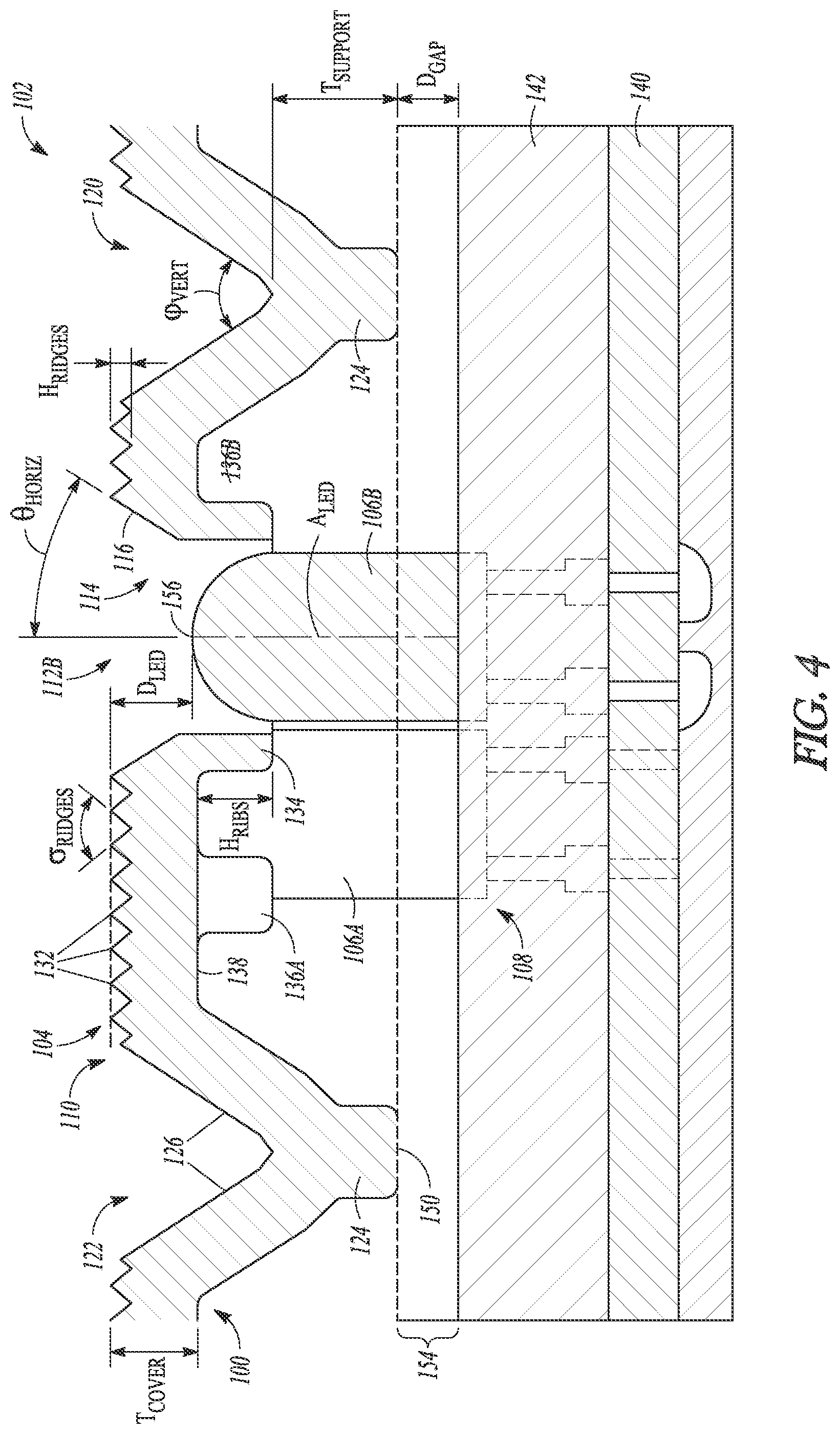 Patent US11783735 Figure 4 – Face cover for a display module