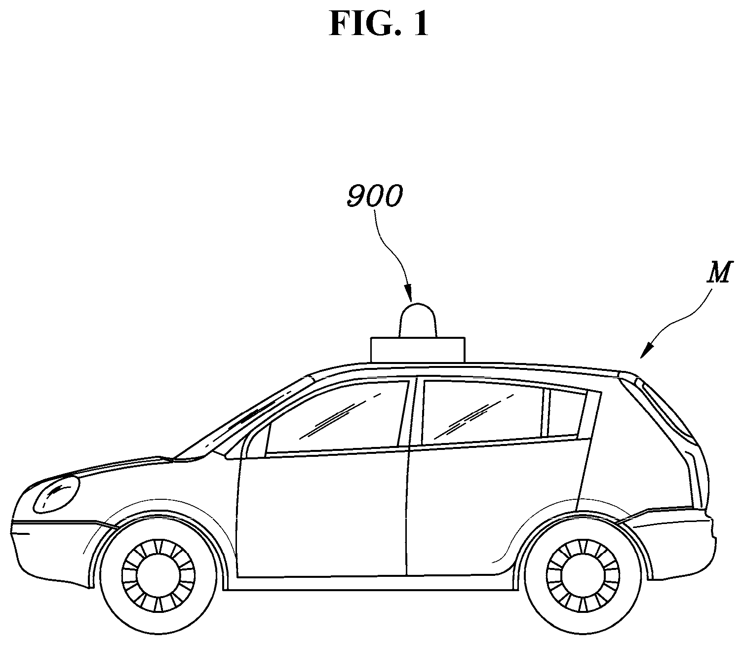 Patent US11783736 Figure 1 – Lighting device for implementing image