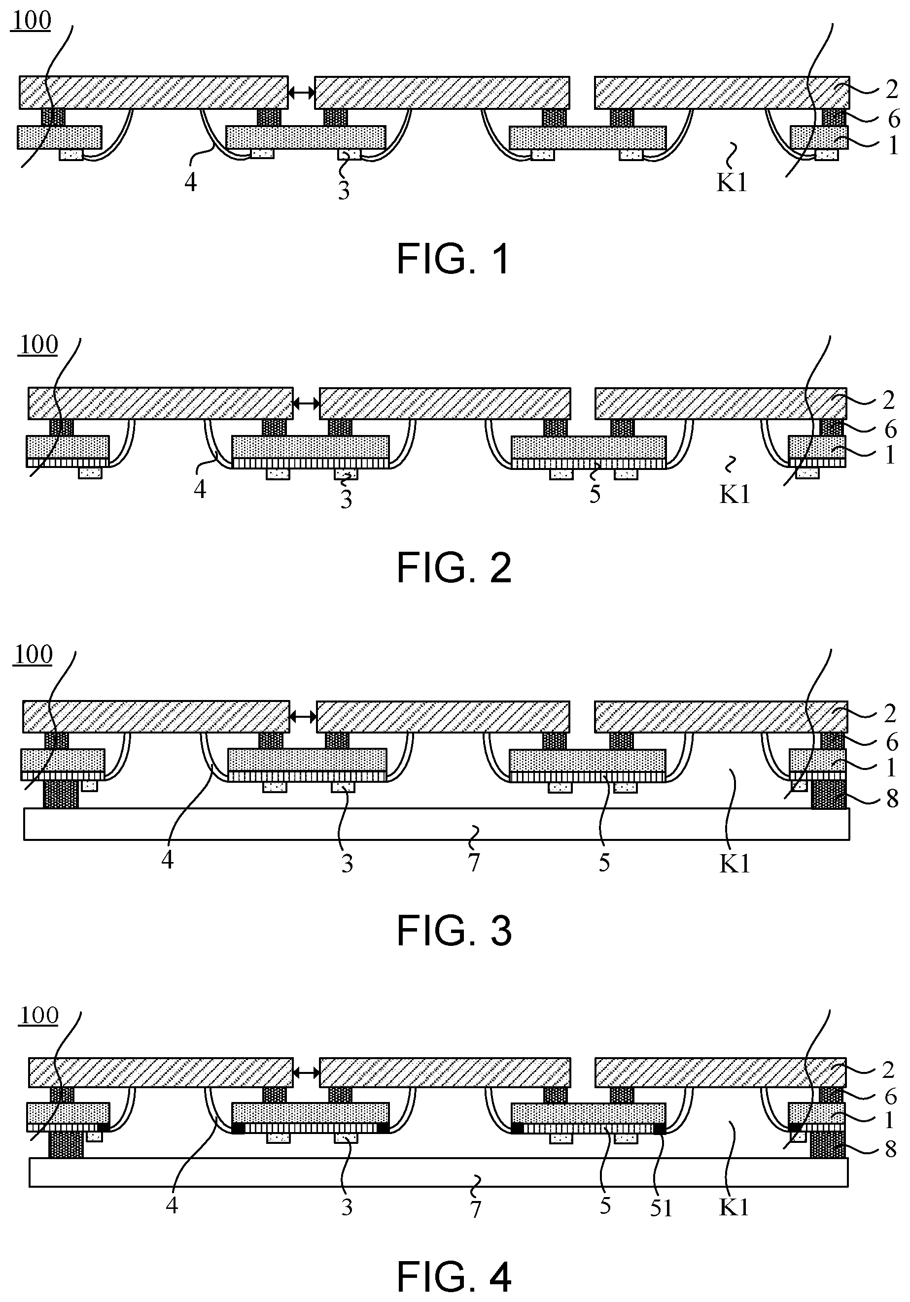 Patent US11783738 Figure 1 – Spliced display panel and spliced display apparatus