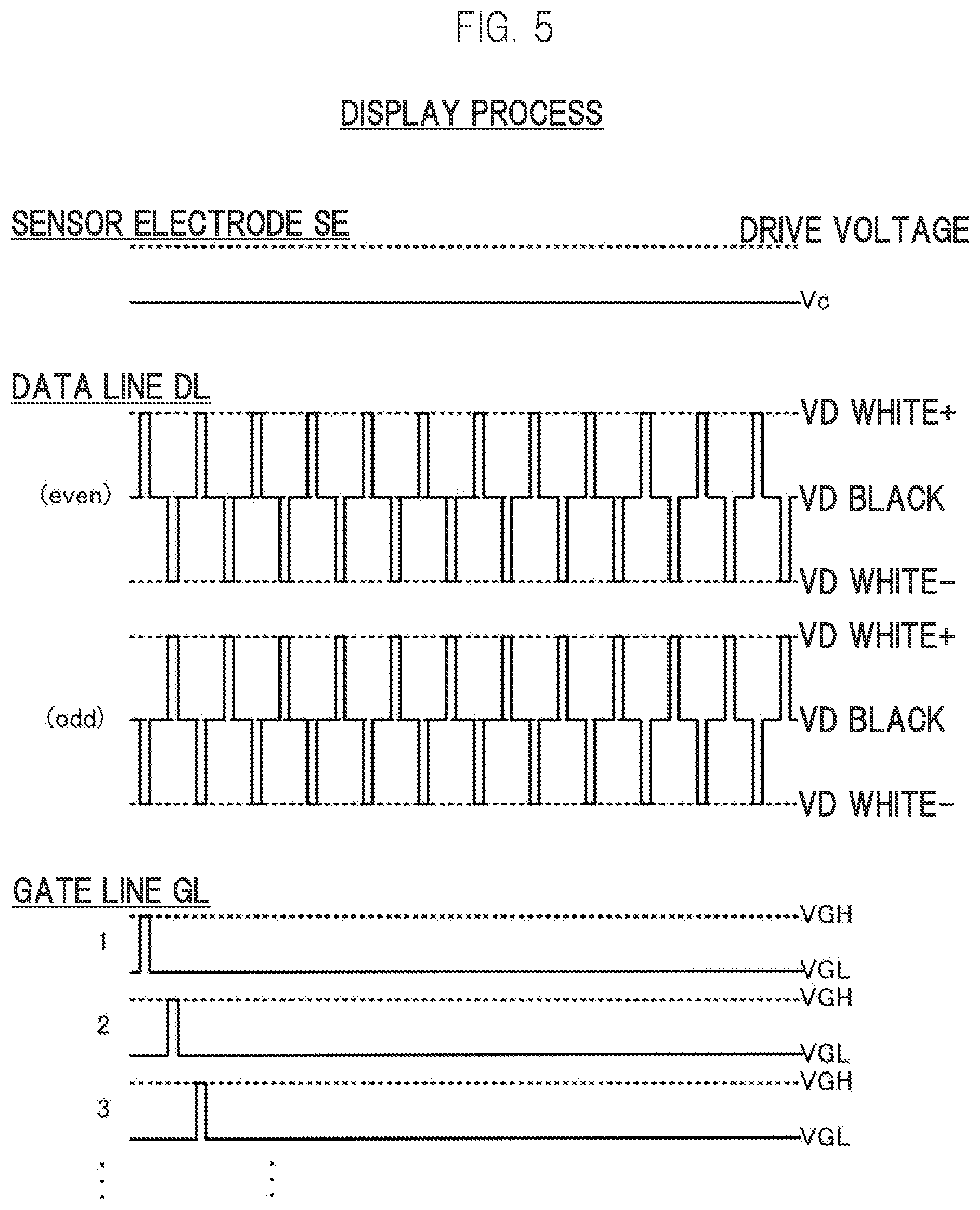 Patent US11783741 Figure 5 – Liquid crystal display device and line defect detection method