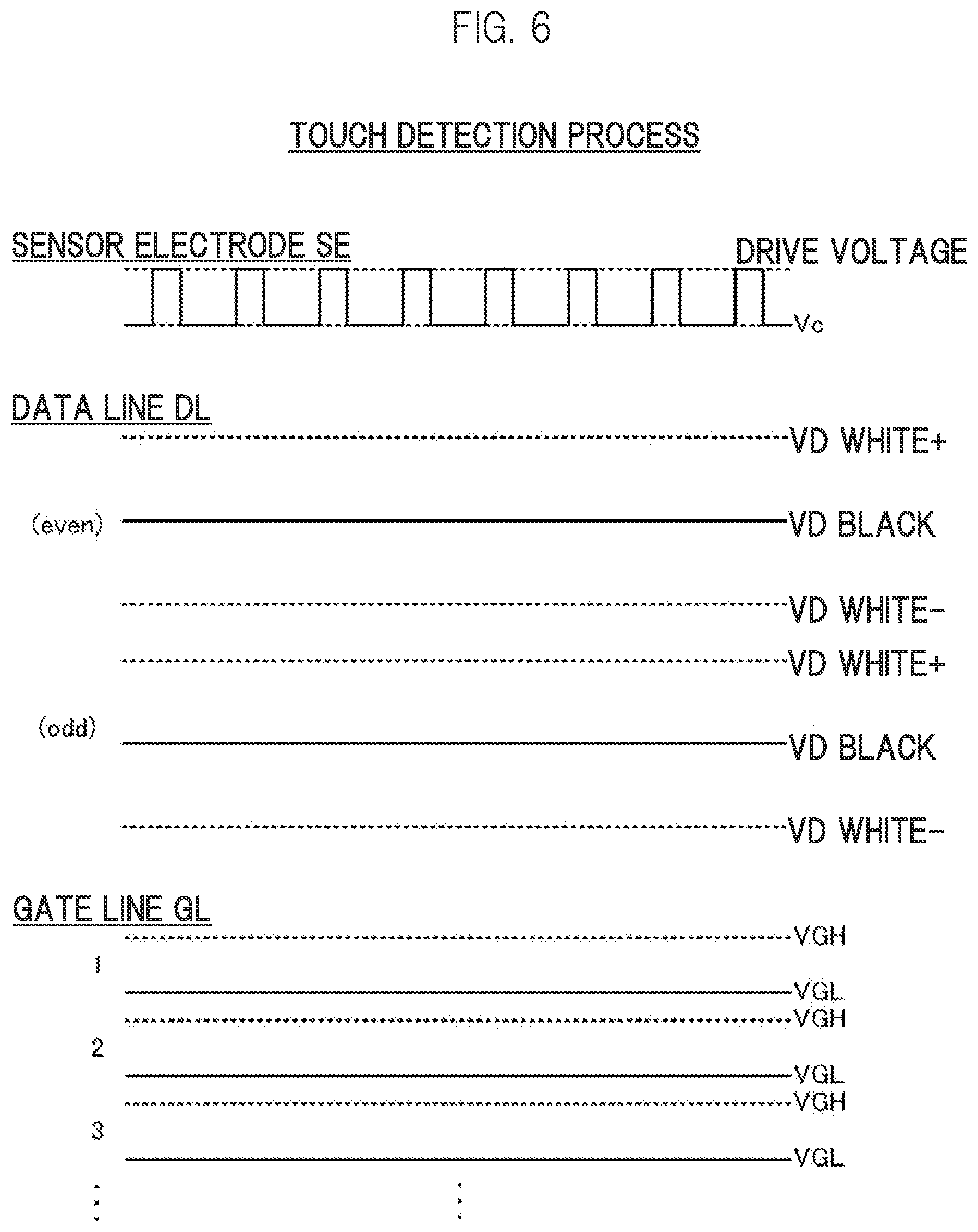 Patent US11783741 Figure 6 – Liquid crystal display device and line defect detection method