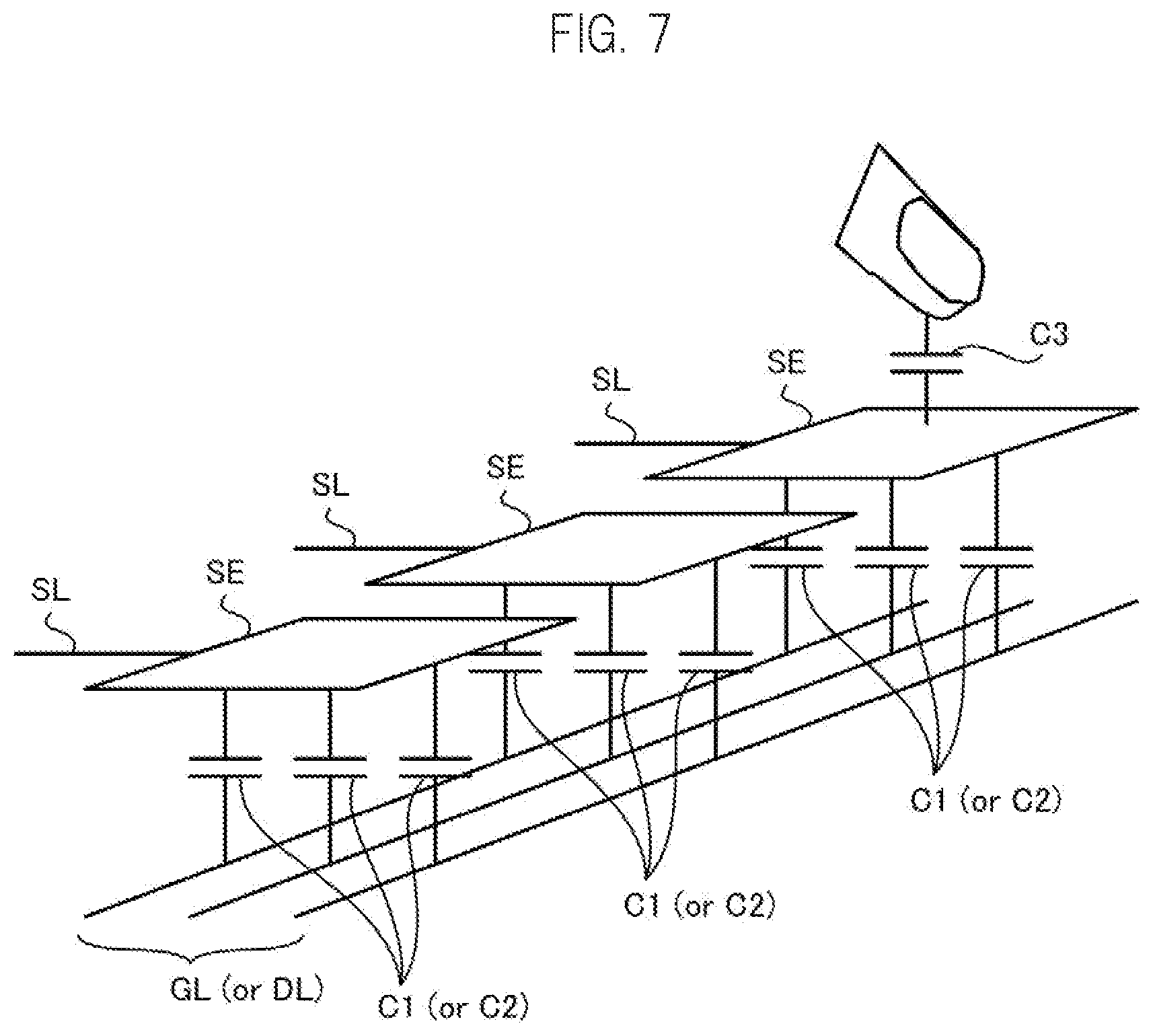 Patent US11783741 Figure 7 – Liquid crystal display device and line defect detection method