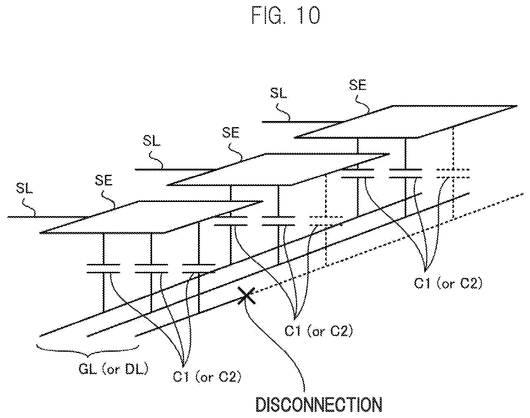 Patent US11783741 Figure 10 – Liquid crystal display device and line defect detection method