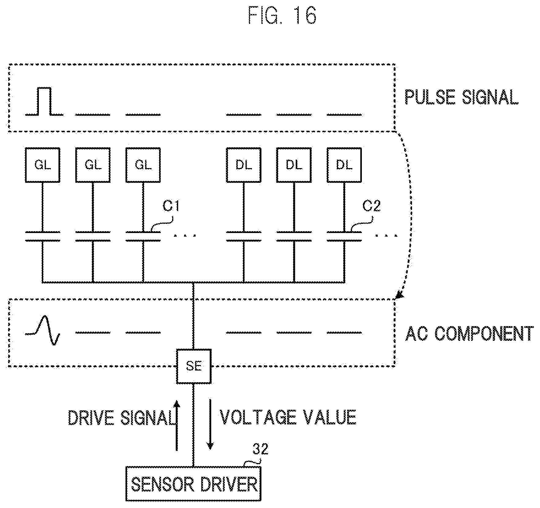 Patent US11783741 Figure 16 – Liquid crystal display device and line defect detection method