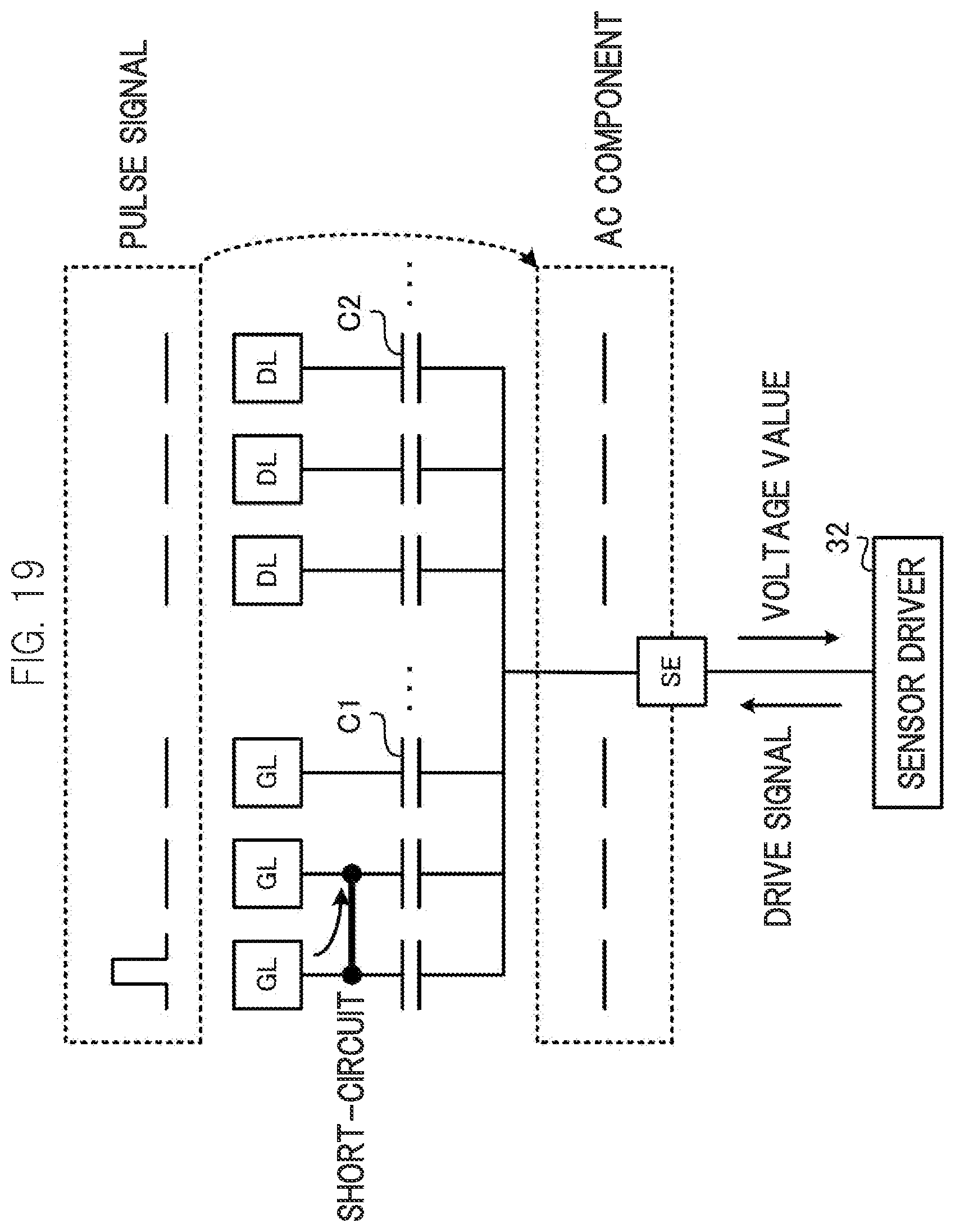 Patent US11783741 Figure 19 – Liquid crystal display device and line defect detection method