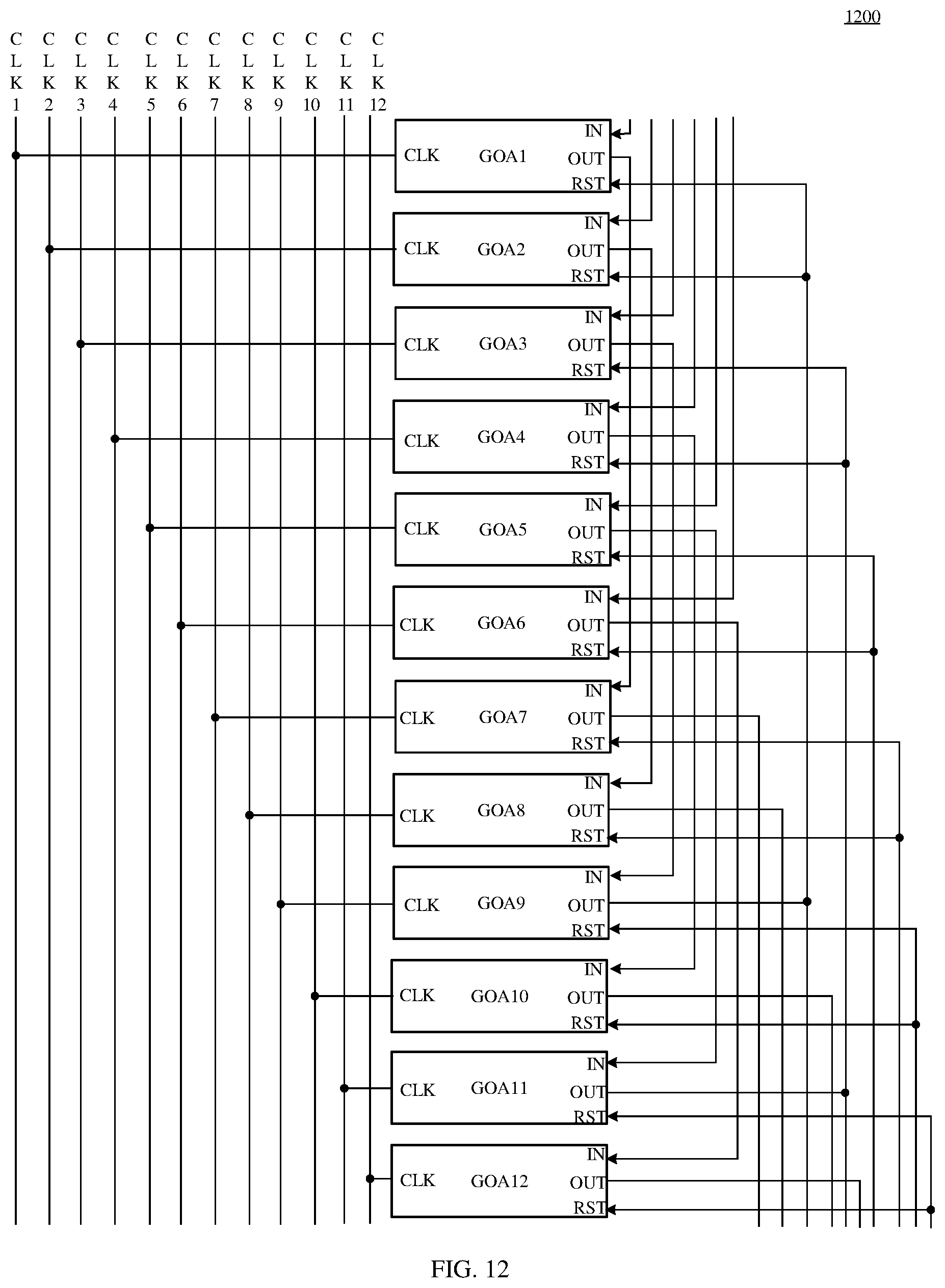 Patent US11783744 Figure 16 – Gate driving circuit, method for driving gate driving circuit and display panel