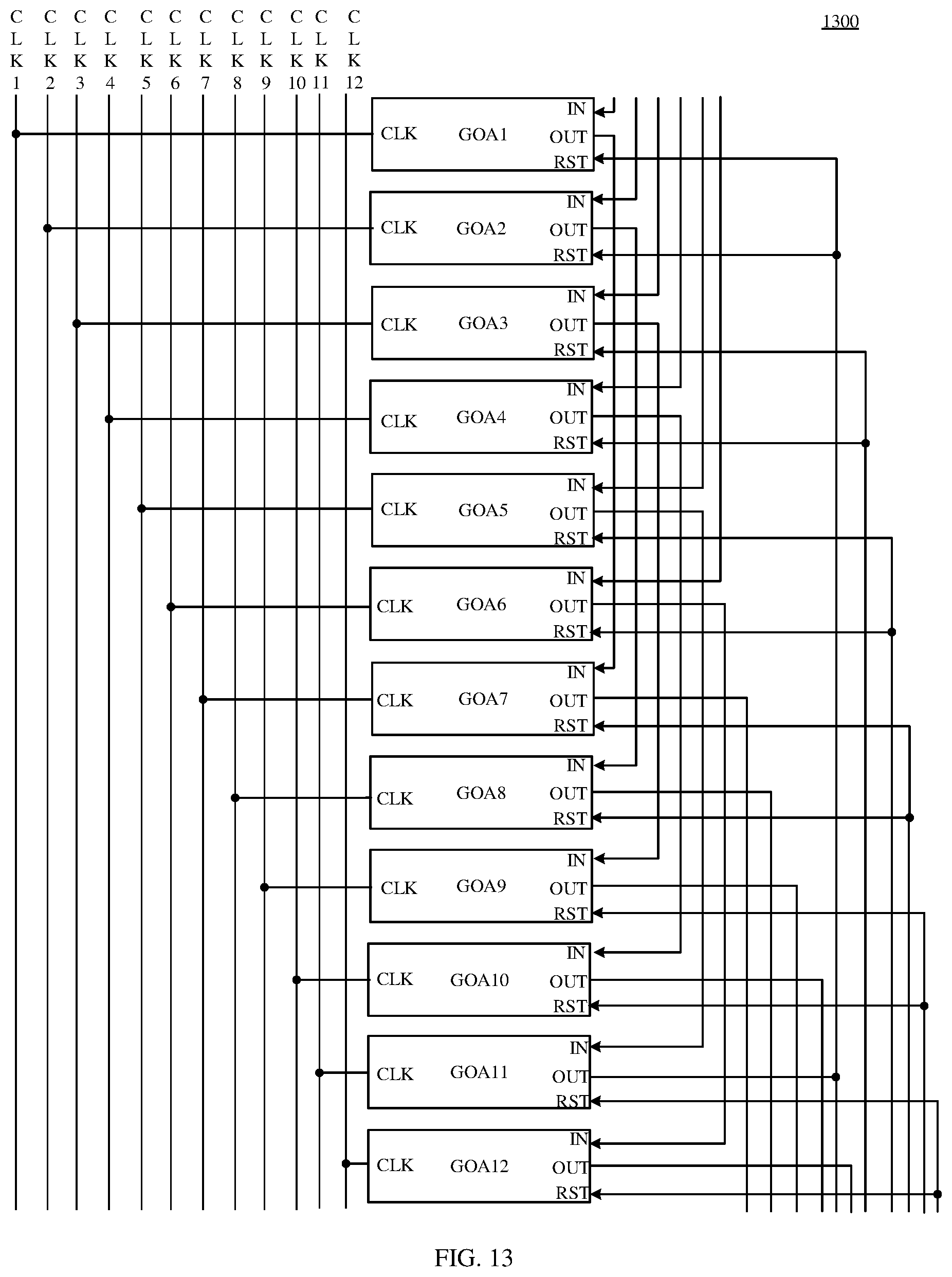 Patent US11783744 Figure 17 – Gate driving circuit, method for driving gate driving circuit and display panel