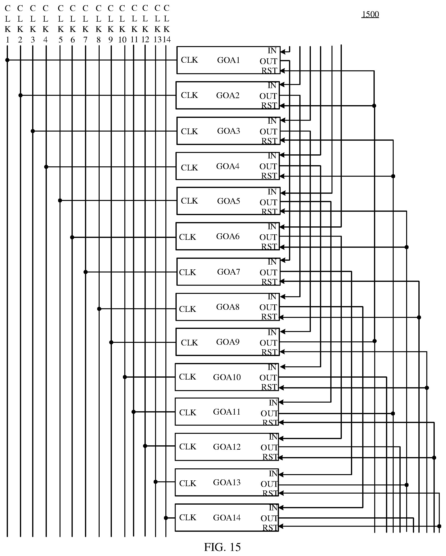 Patent US11783744 Figure 20 – Gate driving circuit, method for driving gate driving circuit and display panel