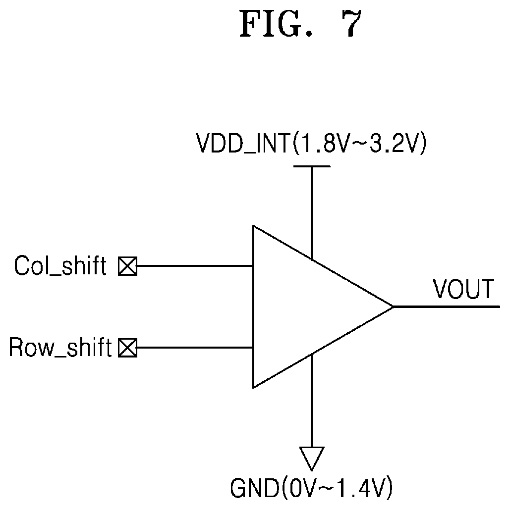 Patent US11783746 Figure 7 – Pixel having reduced number of contact points, and digital driving method