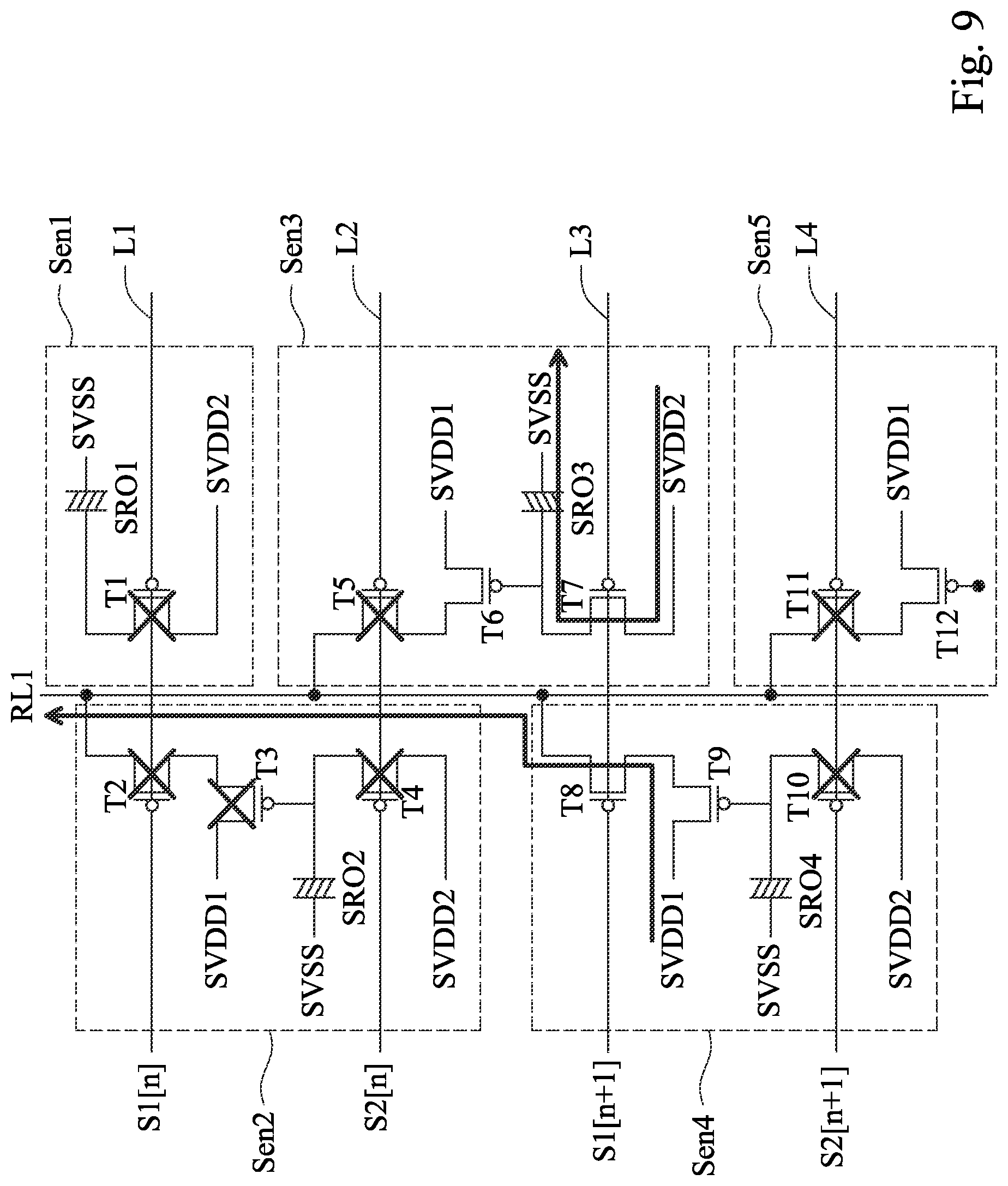 Patent US11783747 Figure 9 – Display device