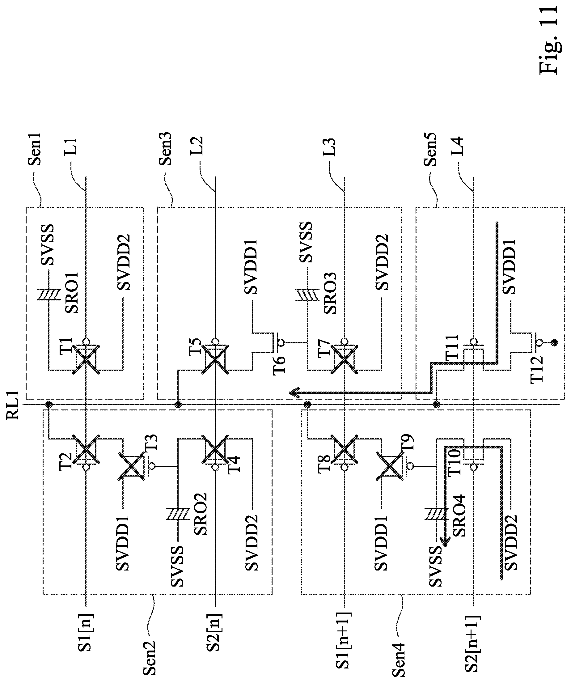 Patent US11783747 Figure 11 – Display device