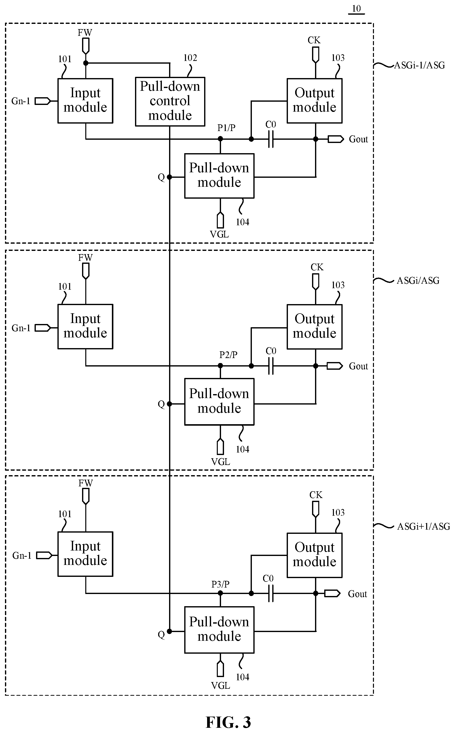 Patent US11783753 Figure 3 – Shift register circuit, display panel and display device